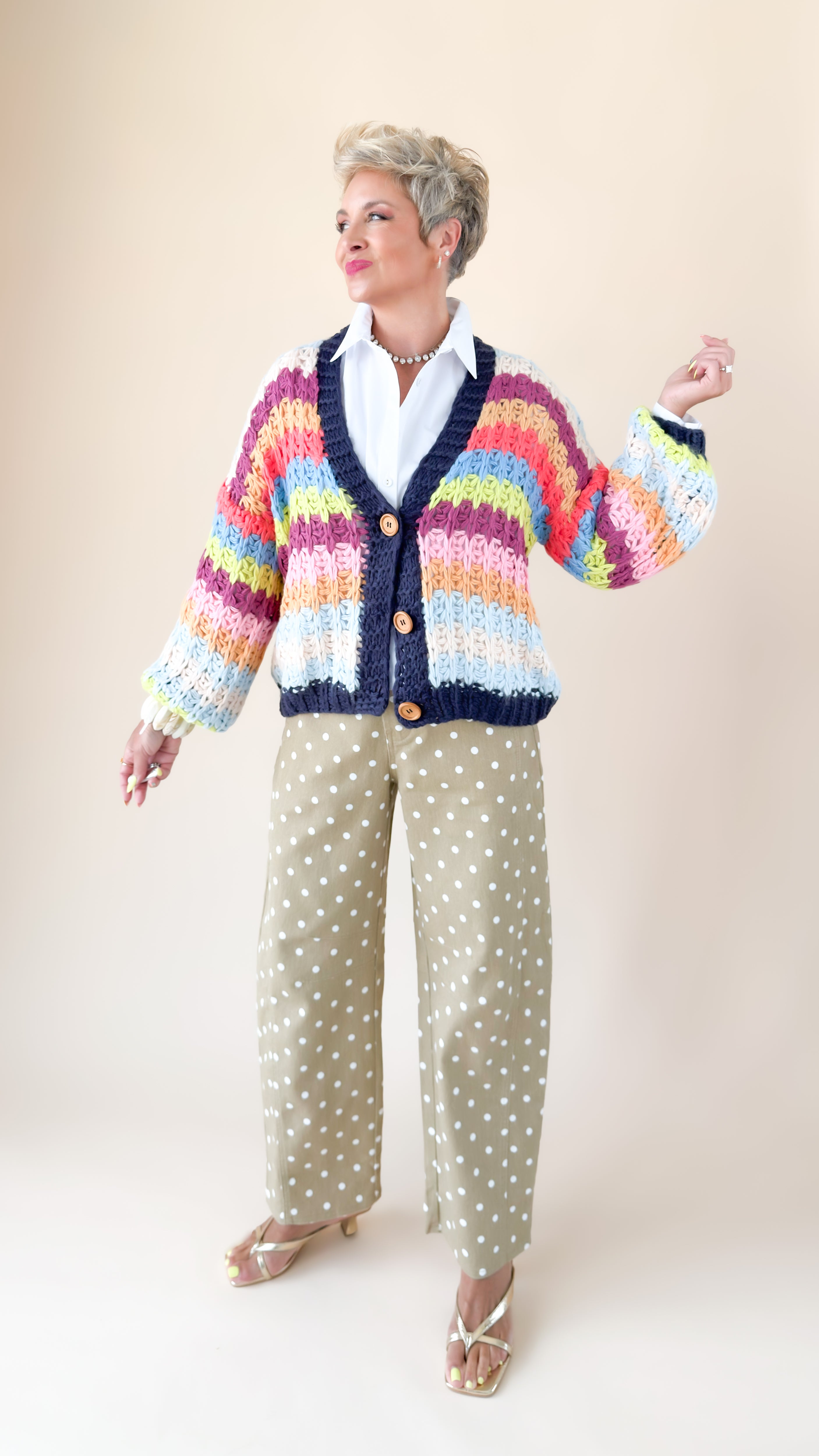 Candy Rush Cardigan/Multi