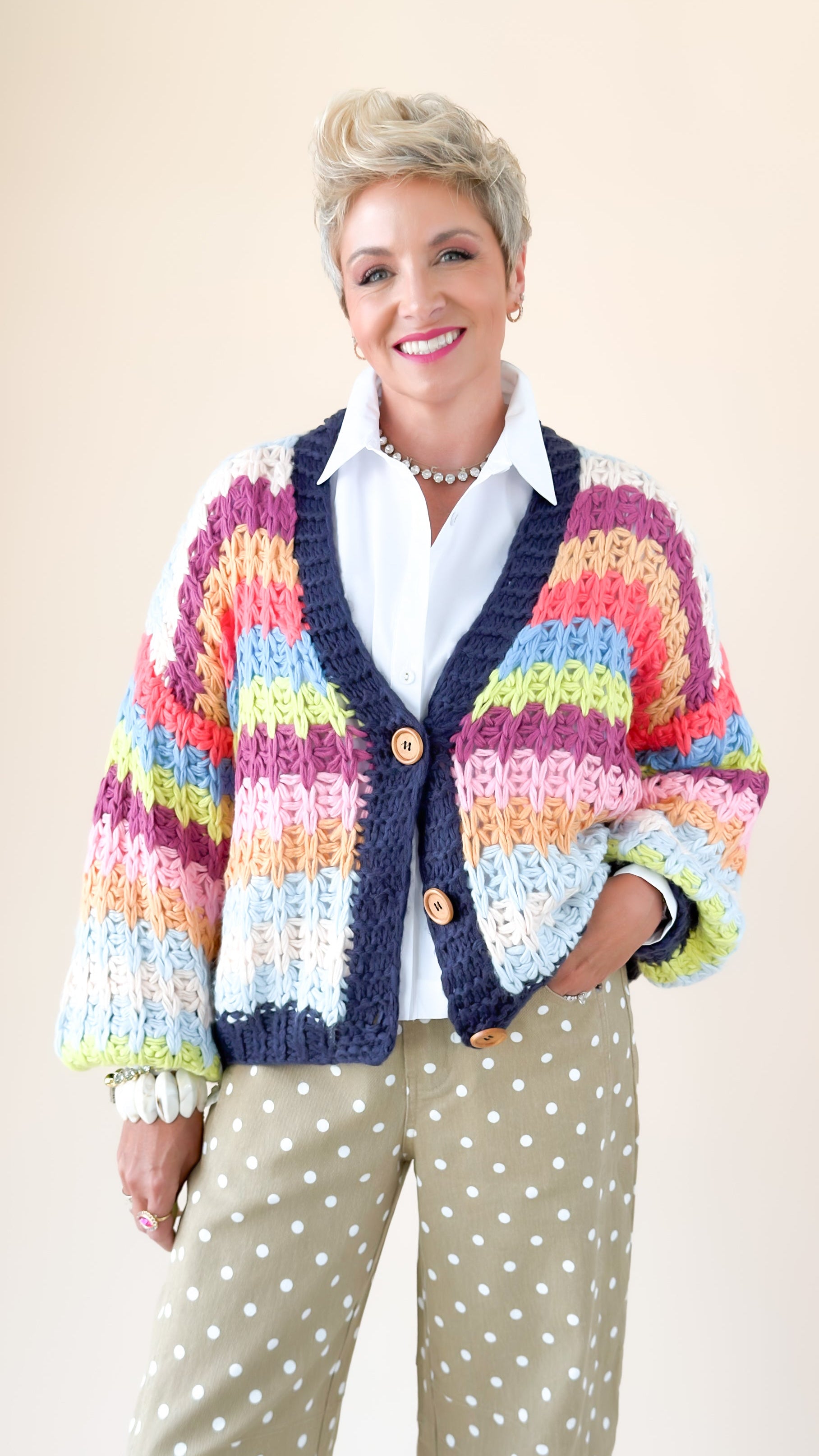 Candy Rush Cardigan/Multi