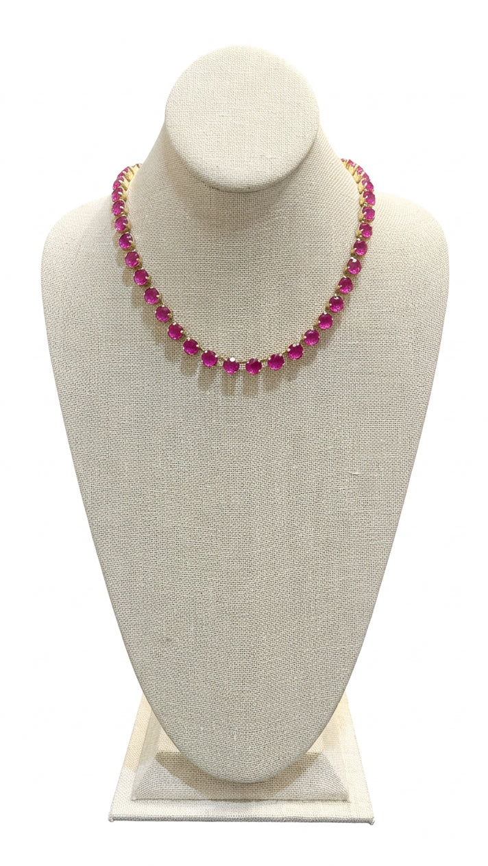 Oakland Necklace/Pink Peony