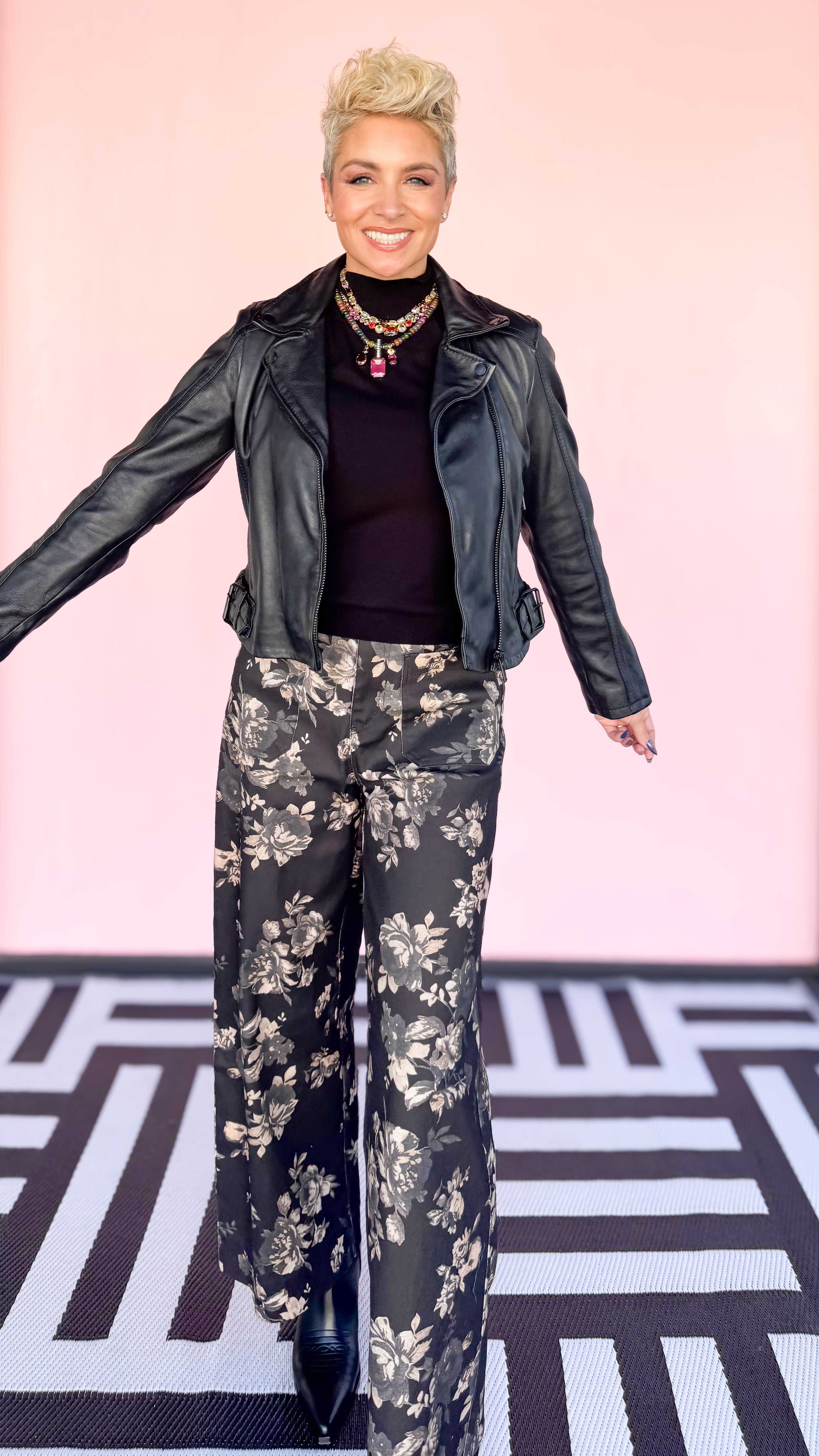 Bita Leather Jacket/Black - The BLVD