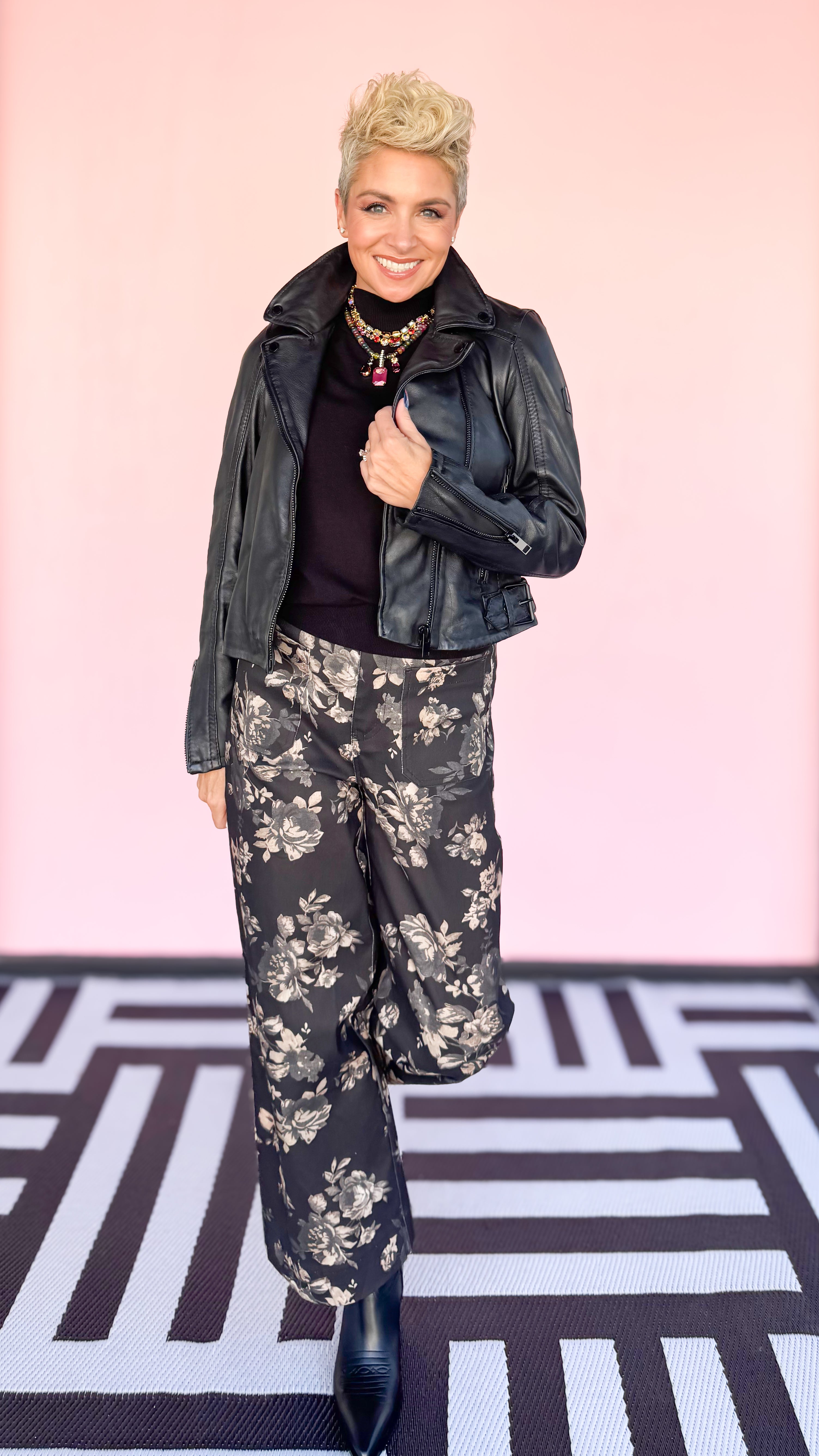 Bita Leather Jacket/Black - The BLVD