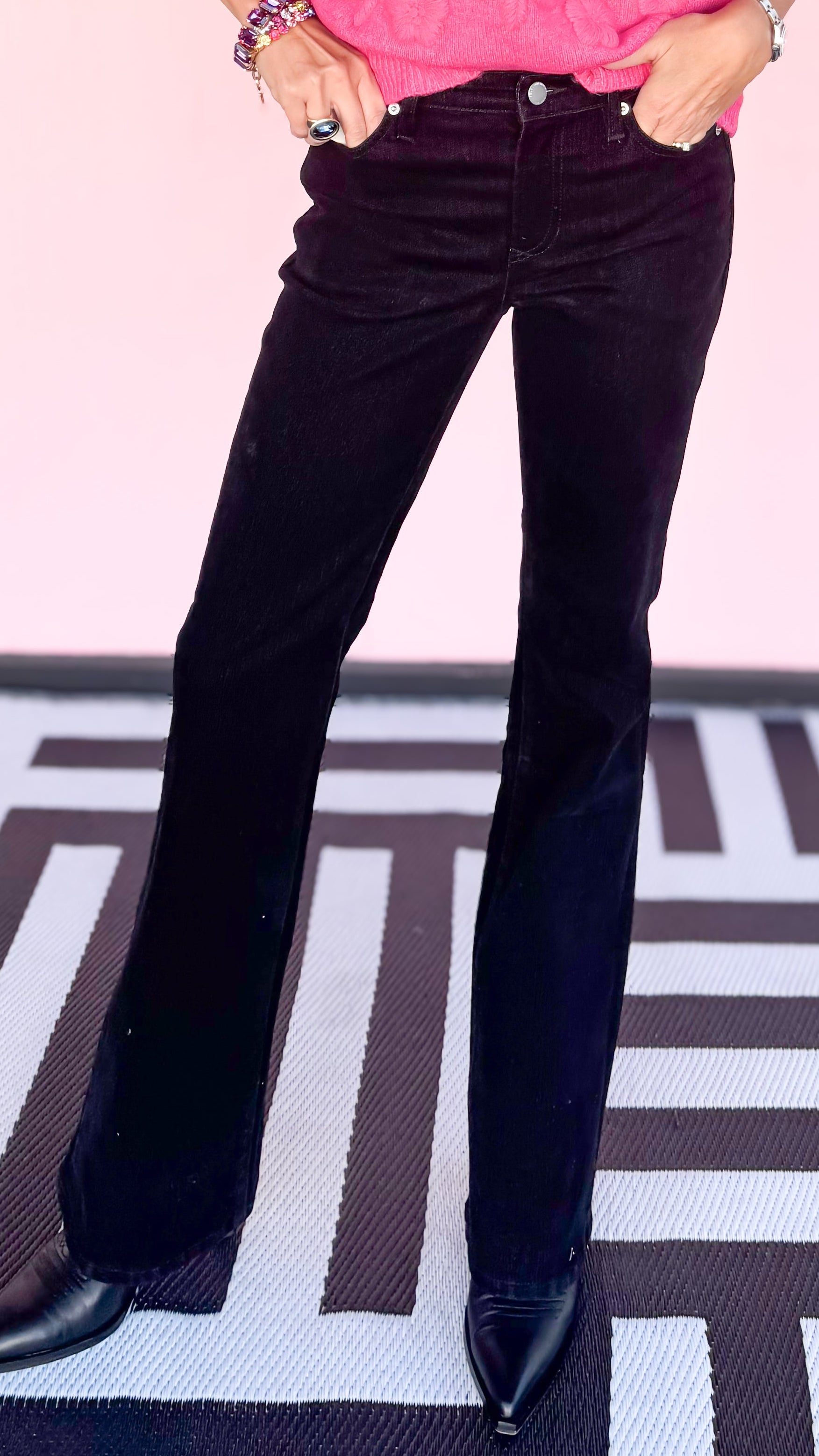 Jaxtyn Brushed Denim Jean/Black