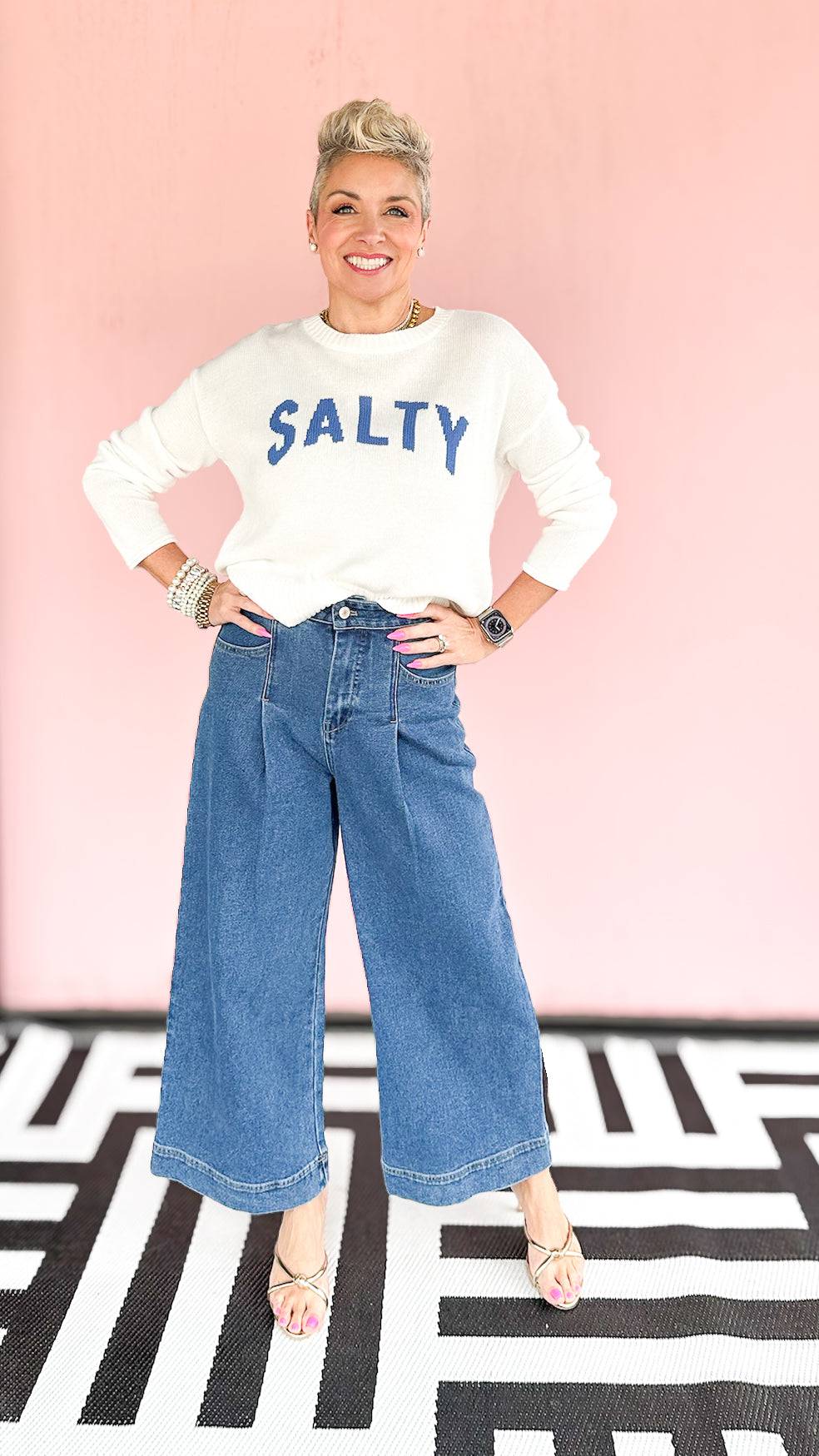 Sienna Sweater Salty - The BLVD