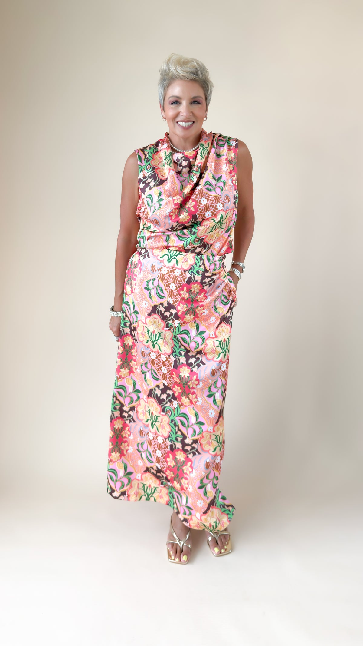 Garden Party Luxe Top