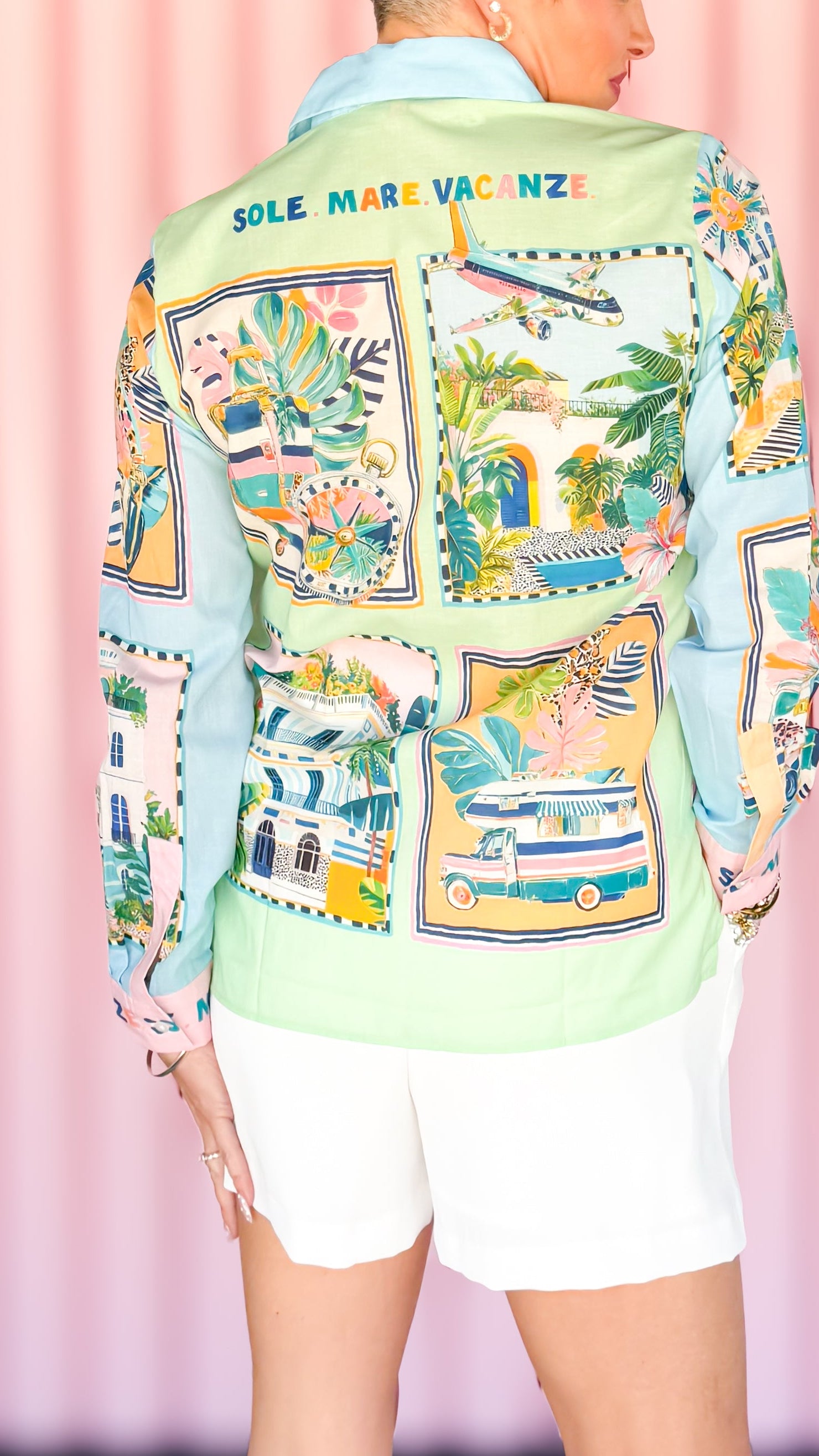 Sole Voile Print Blouse