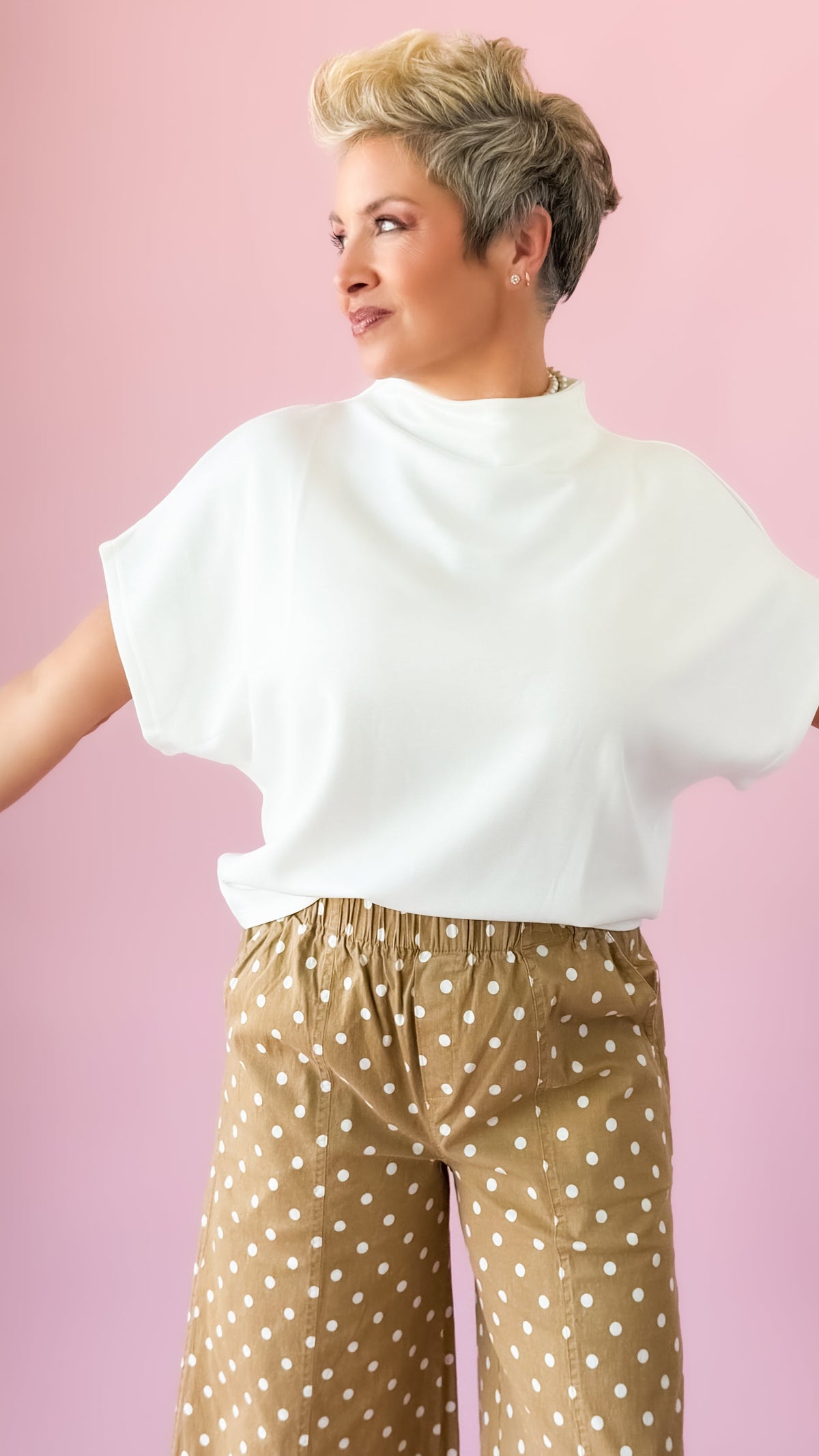 Batwing Sleeve Top