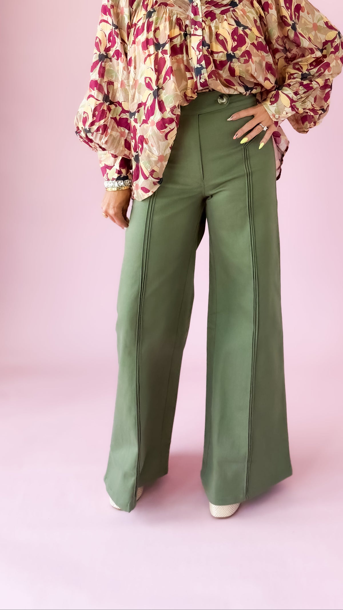 Contrast Detail HW Jean/Olive