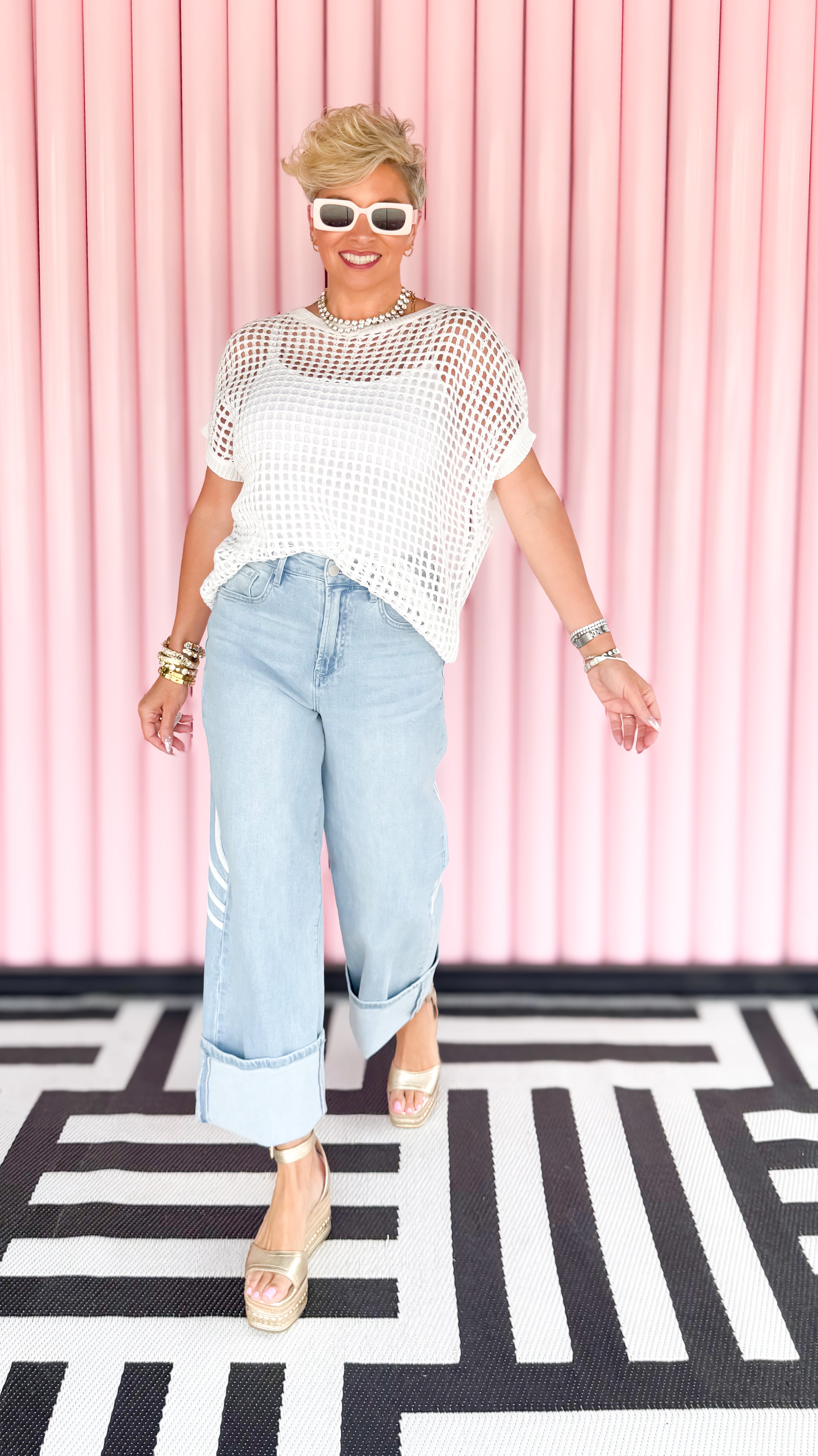 Tommy Straight Leg Jeans/Lt. Blue