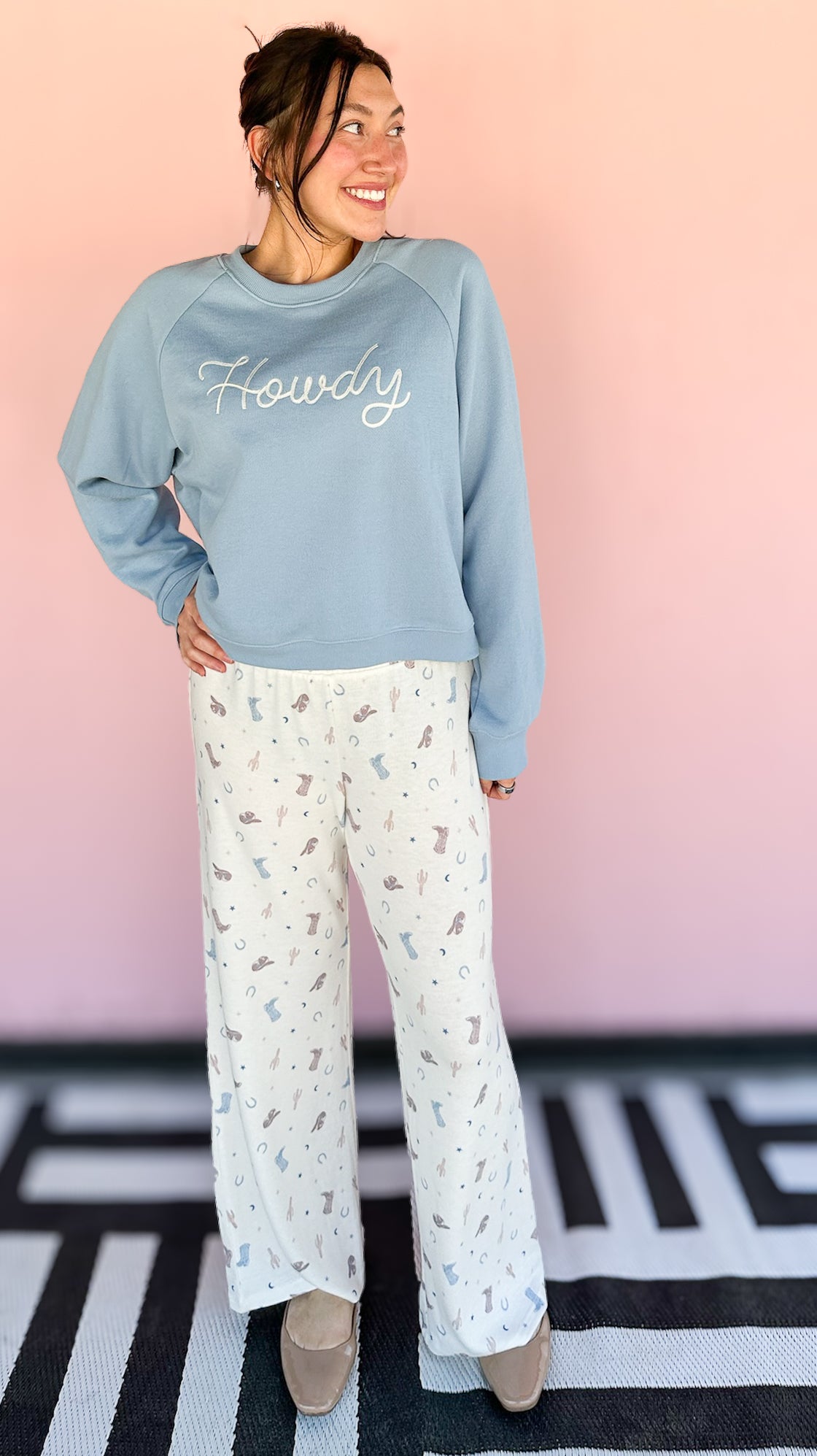 Dawn Cowboy Pant/Cream - The BLVD