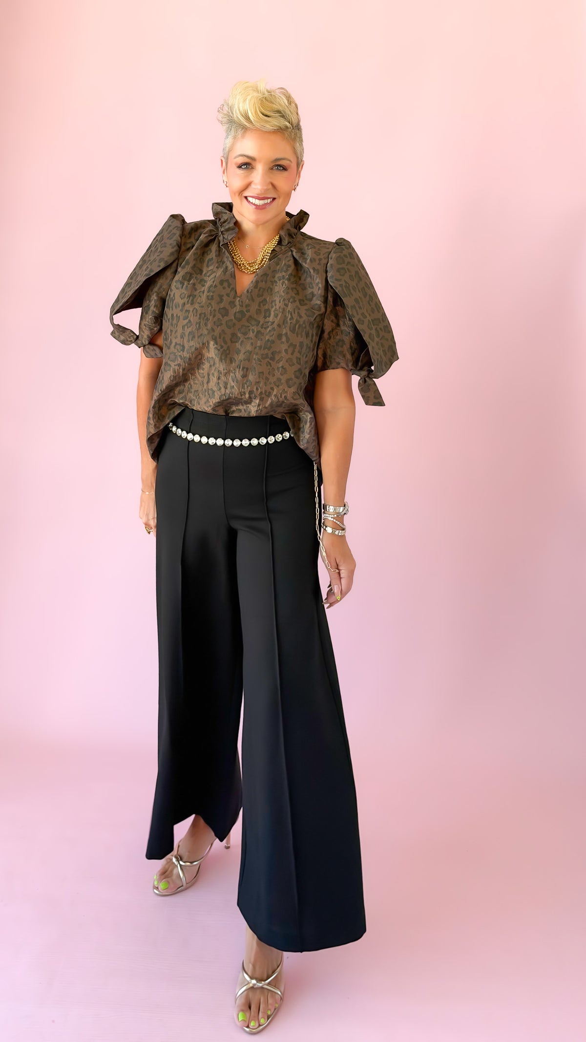 August Ponte Pant/Black