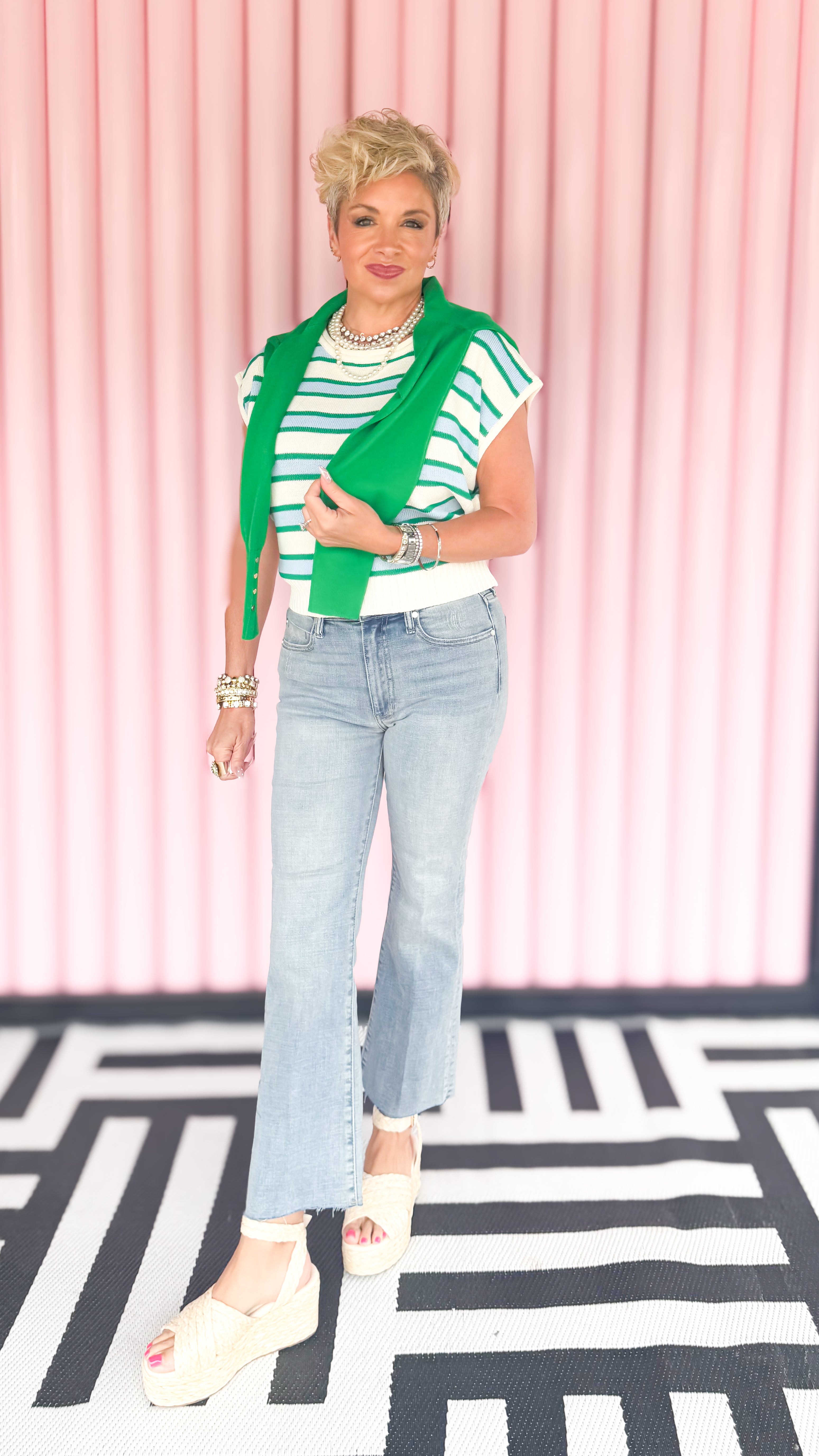 Sabrina Striped Sweater