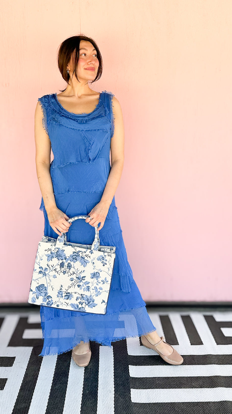 Siena Maxi Dress/Blue