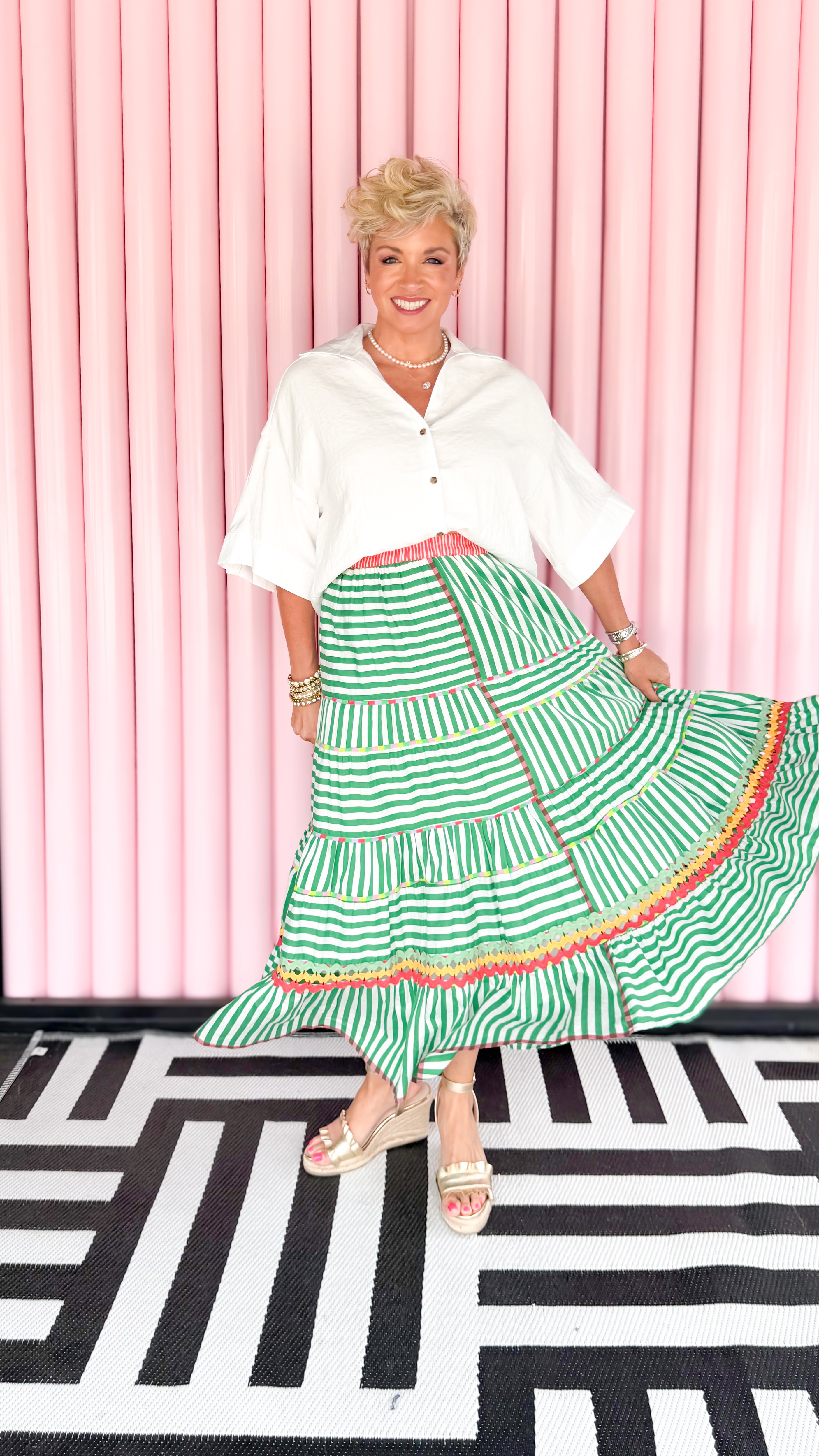 Aria Handwoven Skirt
