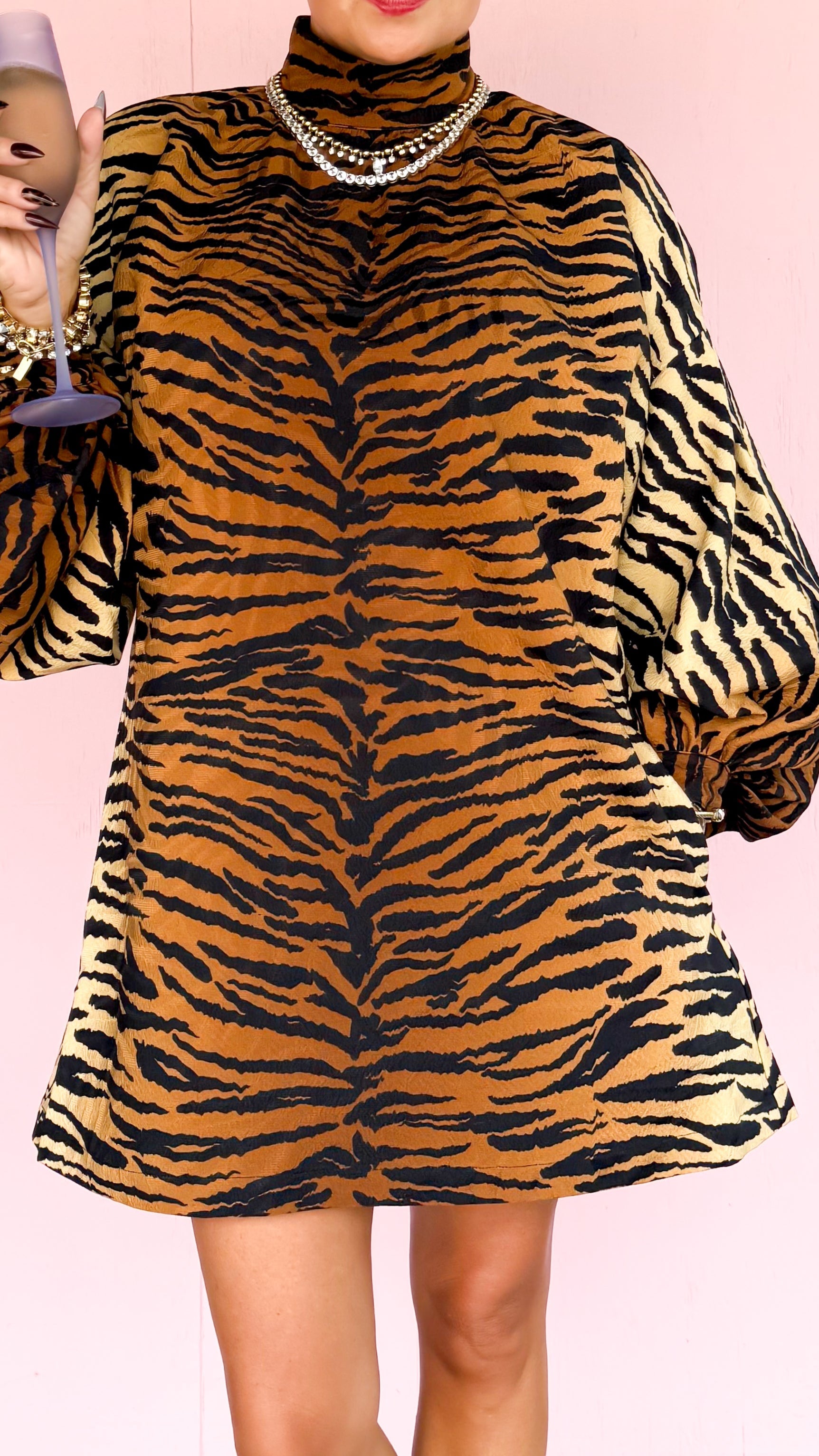 Sasha Mini/Tiger Jacquard - The BLVD