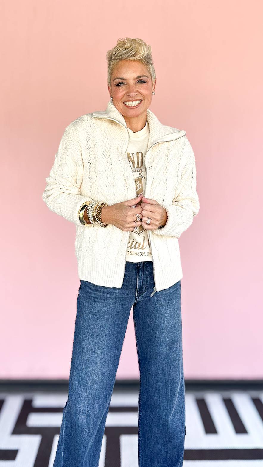 Cynthia Sweater Top - The BLVD