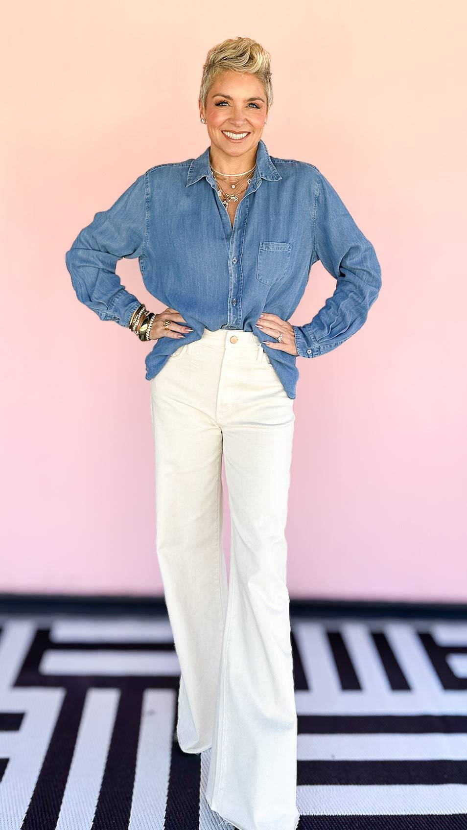 Galina Long Sleeve Top - The BLVD