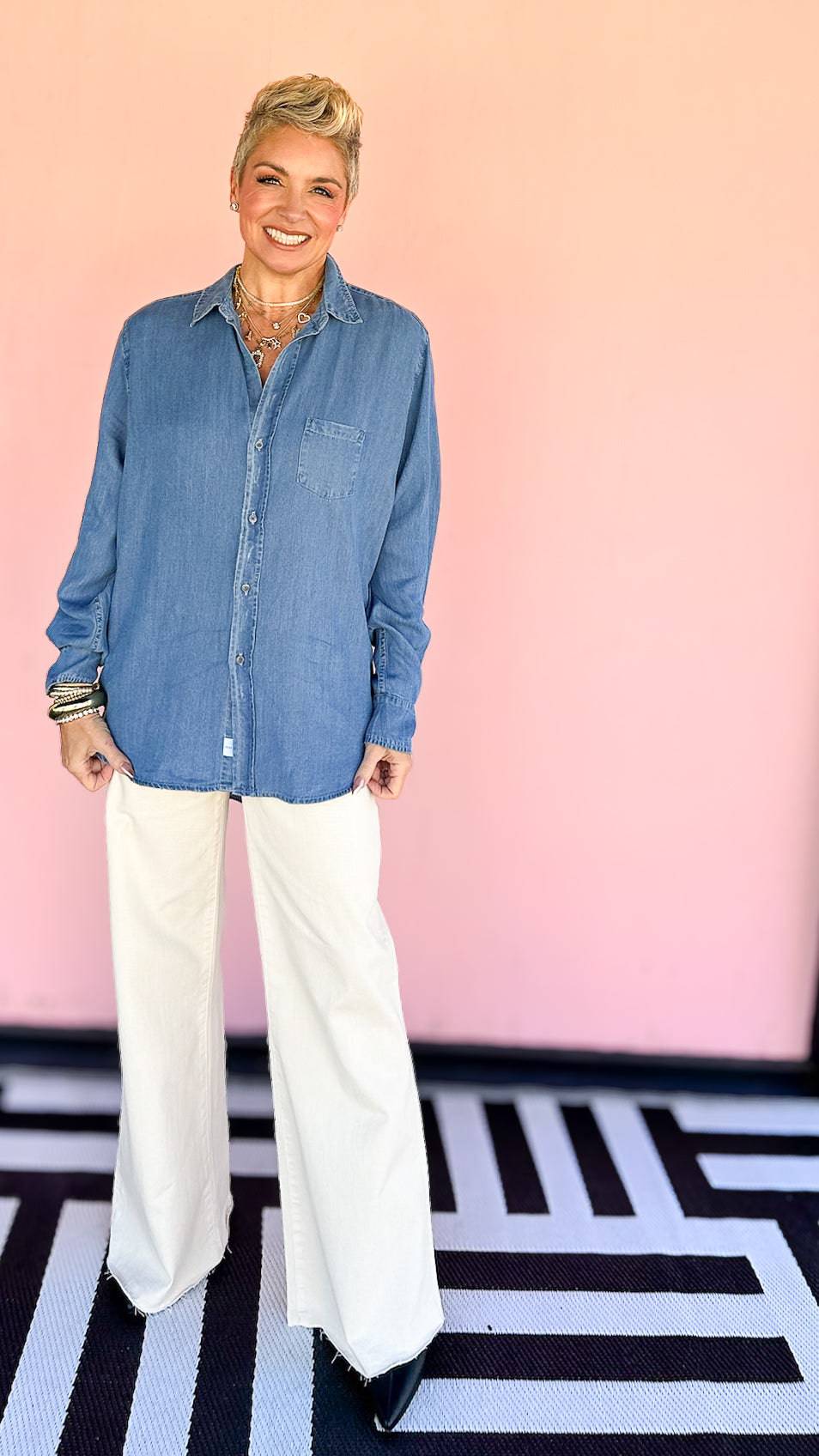 Galina Long Sleeve Top - The BLVD