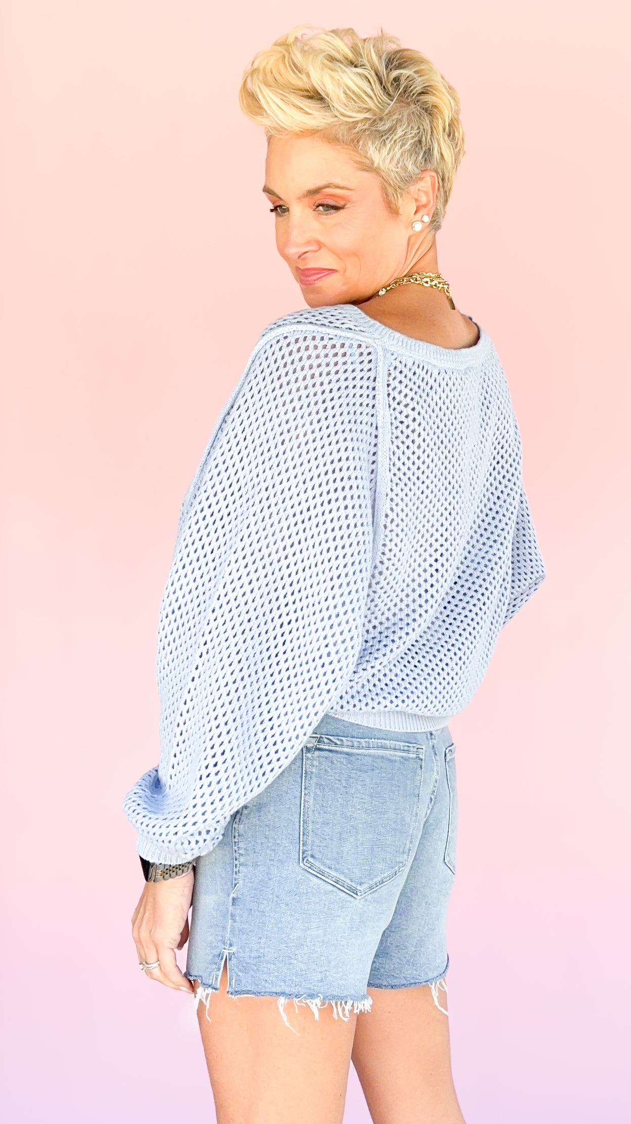 Julian Frayed Hem Short
