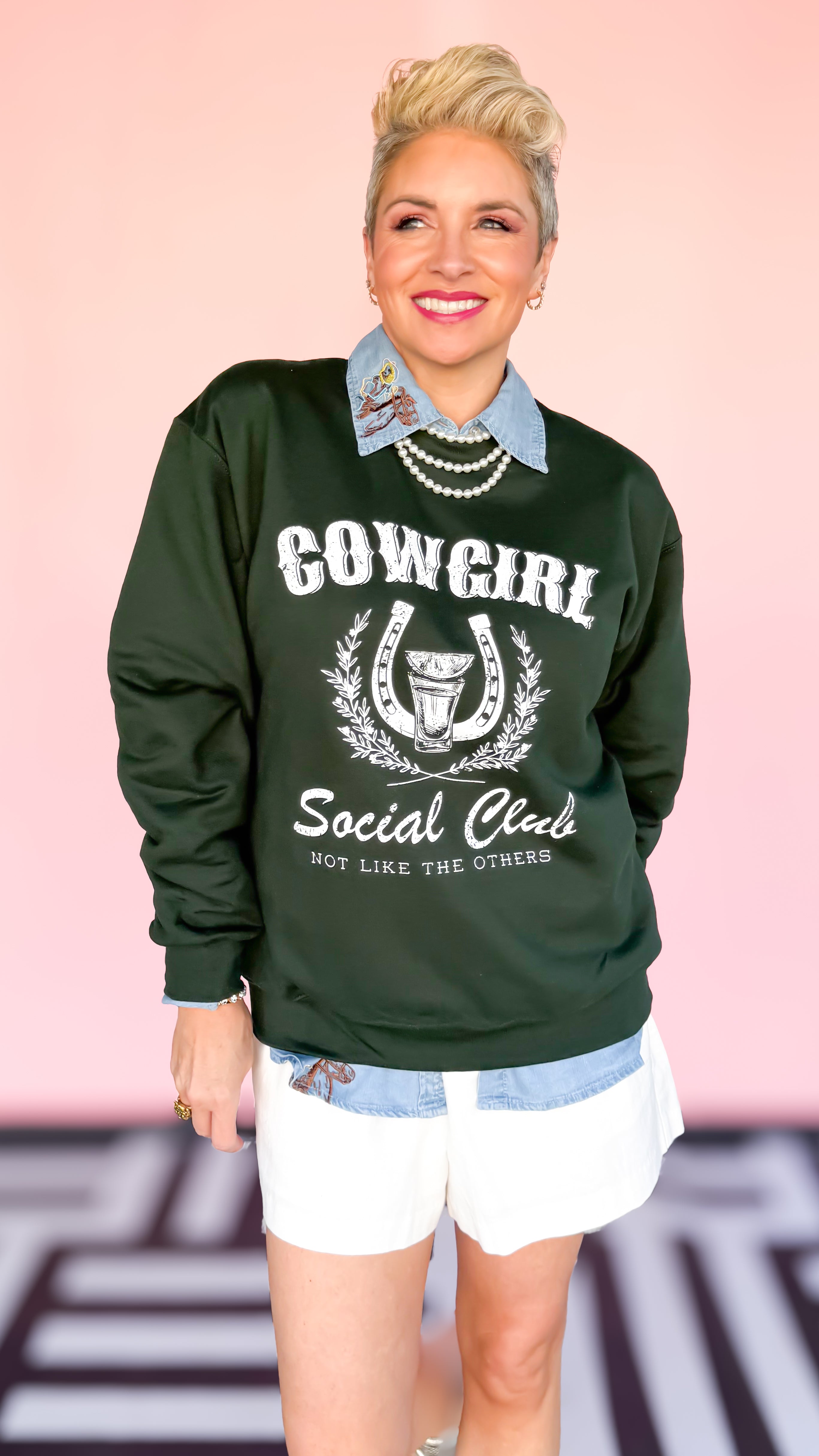 COWGIRL SOCIAL CLUB CREWNECK - The BLVD