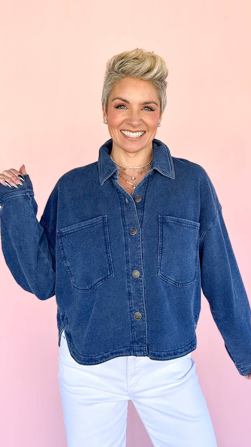 Angelique Cropped Jacket - The BLVD