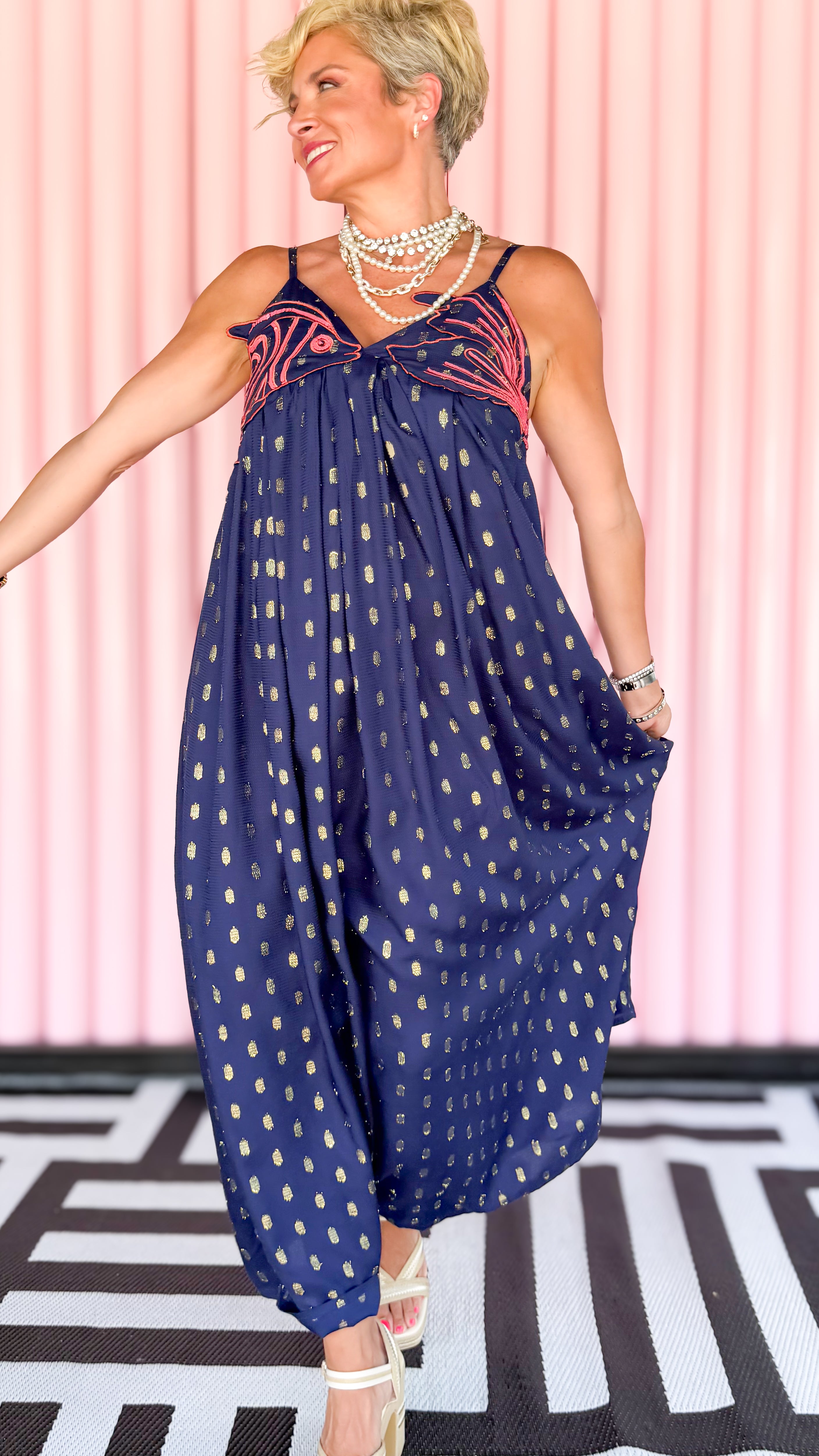 Bowfin Fish Embellished Dress