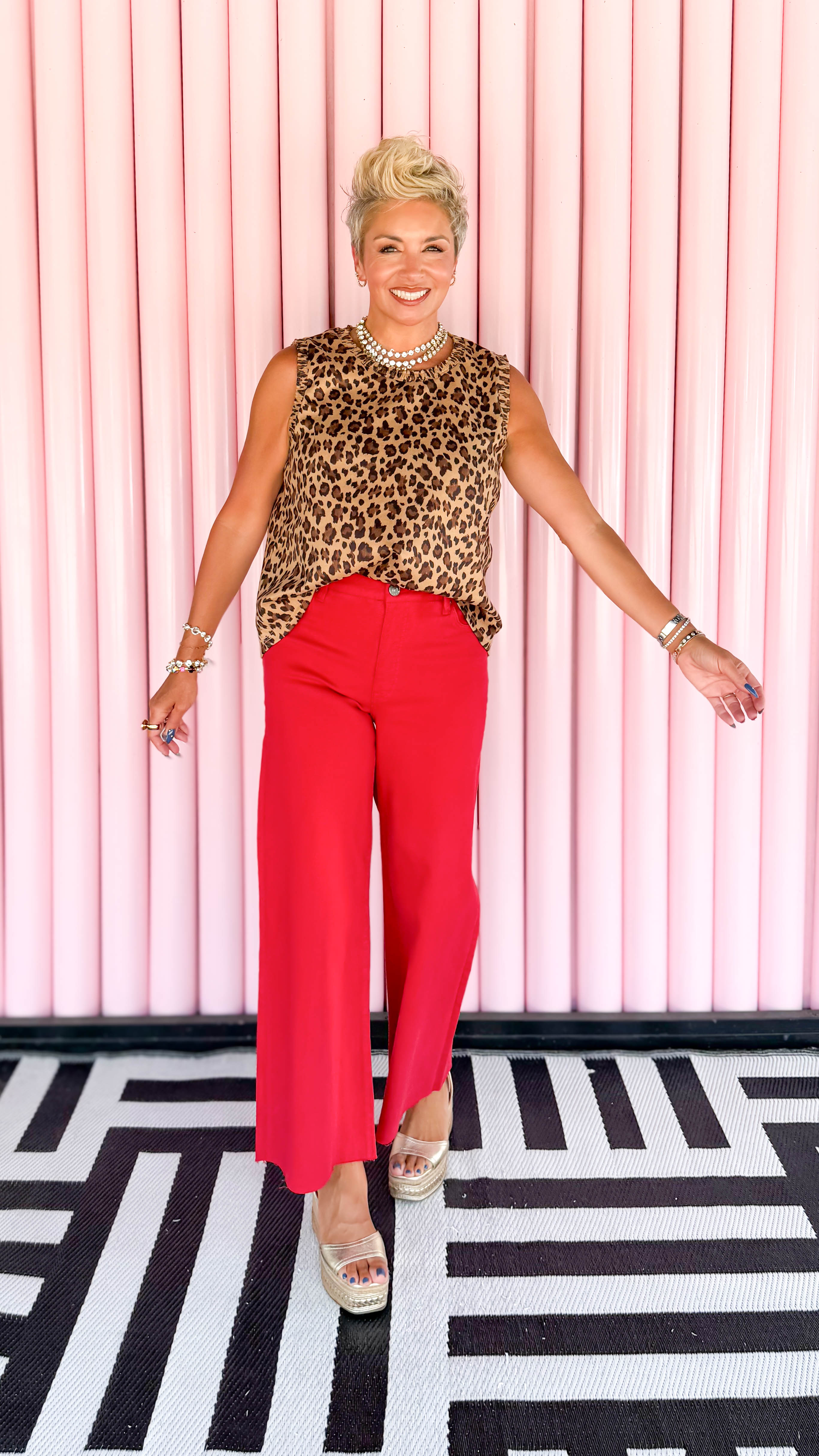 Lucy Leopard Top