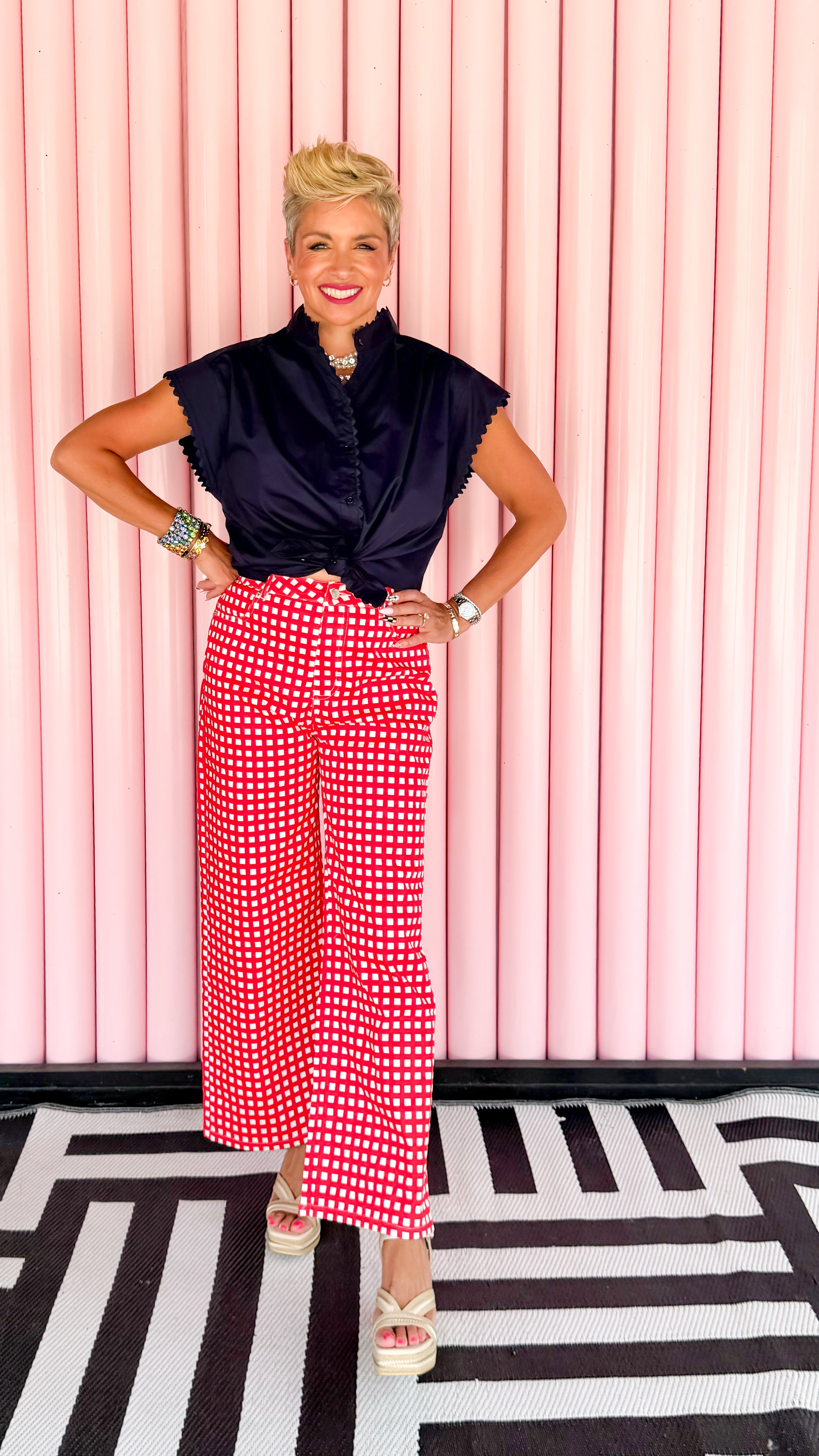 Georgina Pants/Red