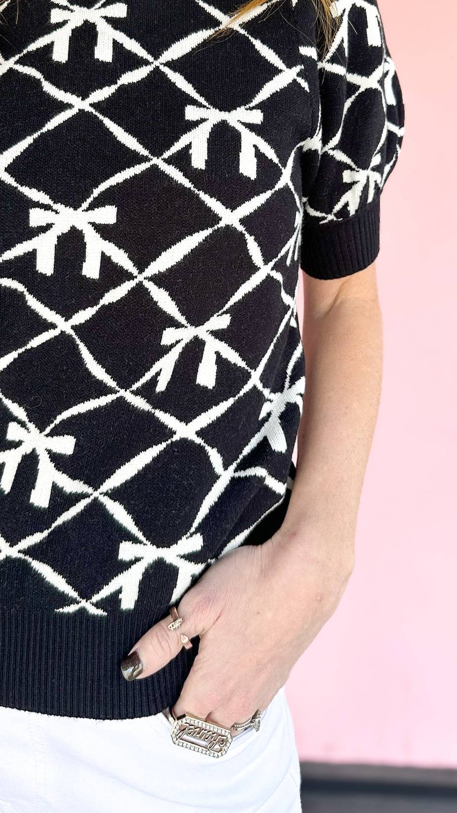 Eden Short Sleeve Sweater - The BLVD
