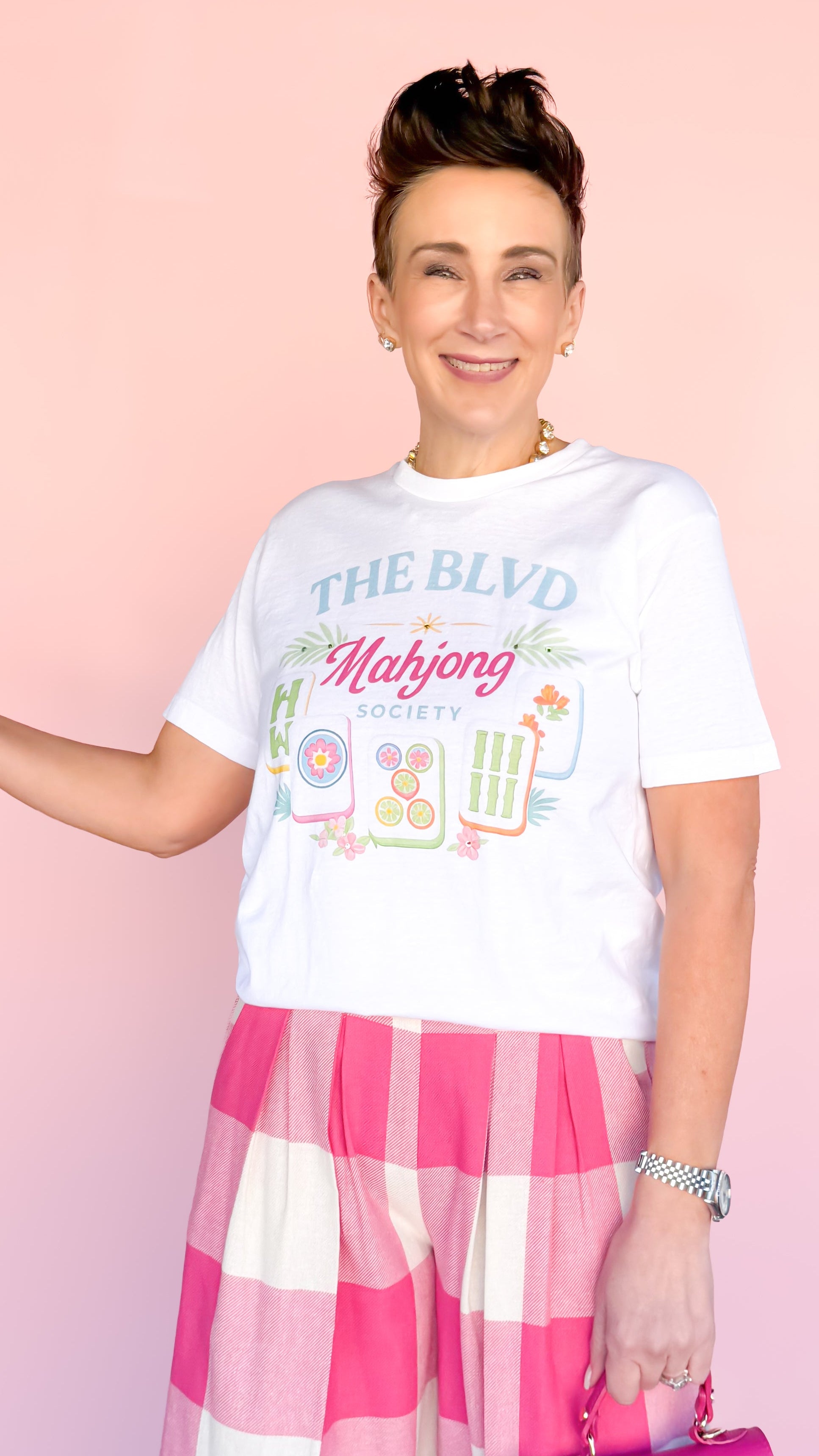 The BLVD Mahjong Society Tee - The BLVD
