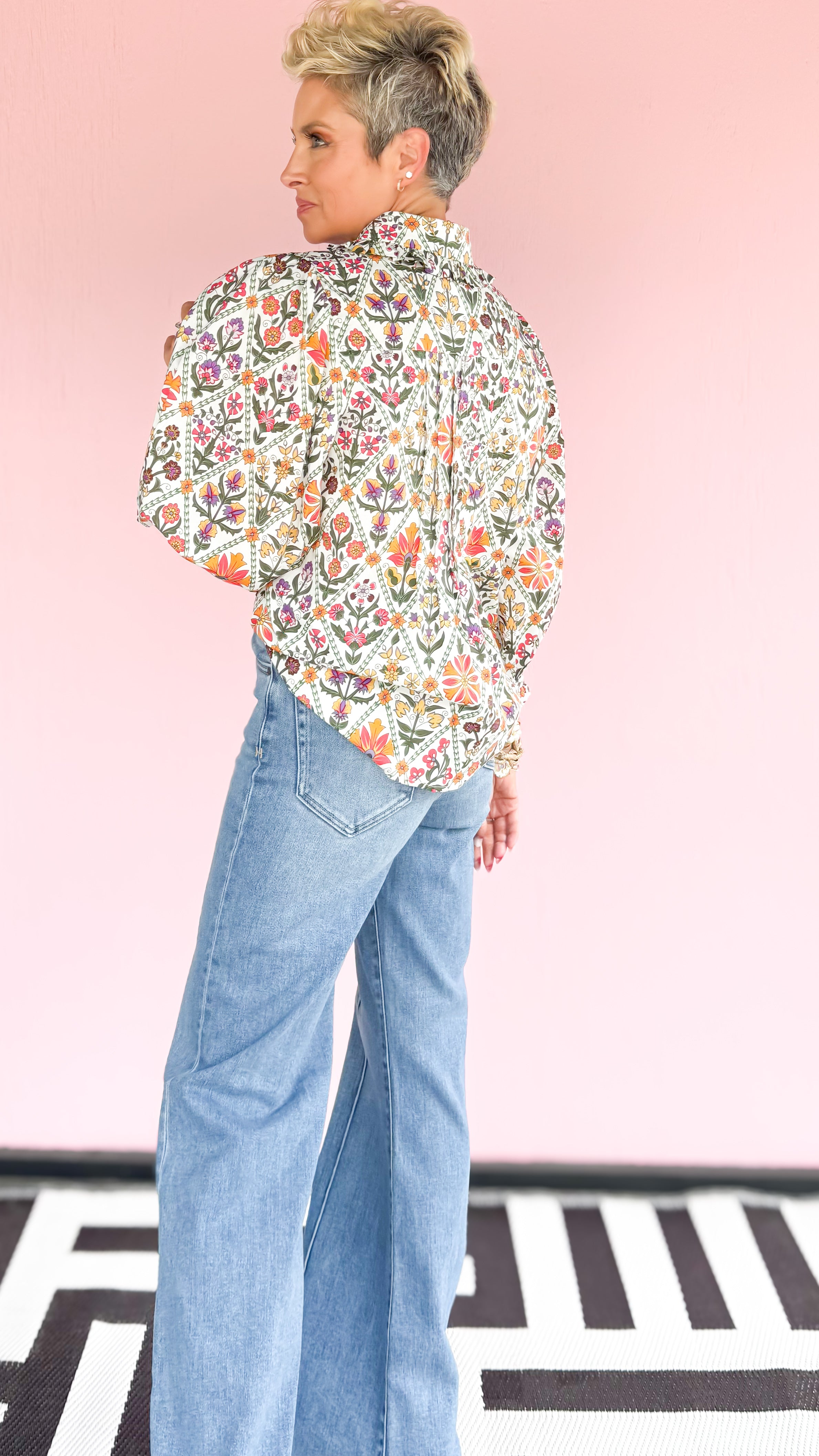 Valery 3/4 Sleeve Top