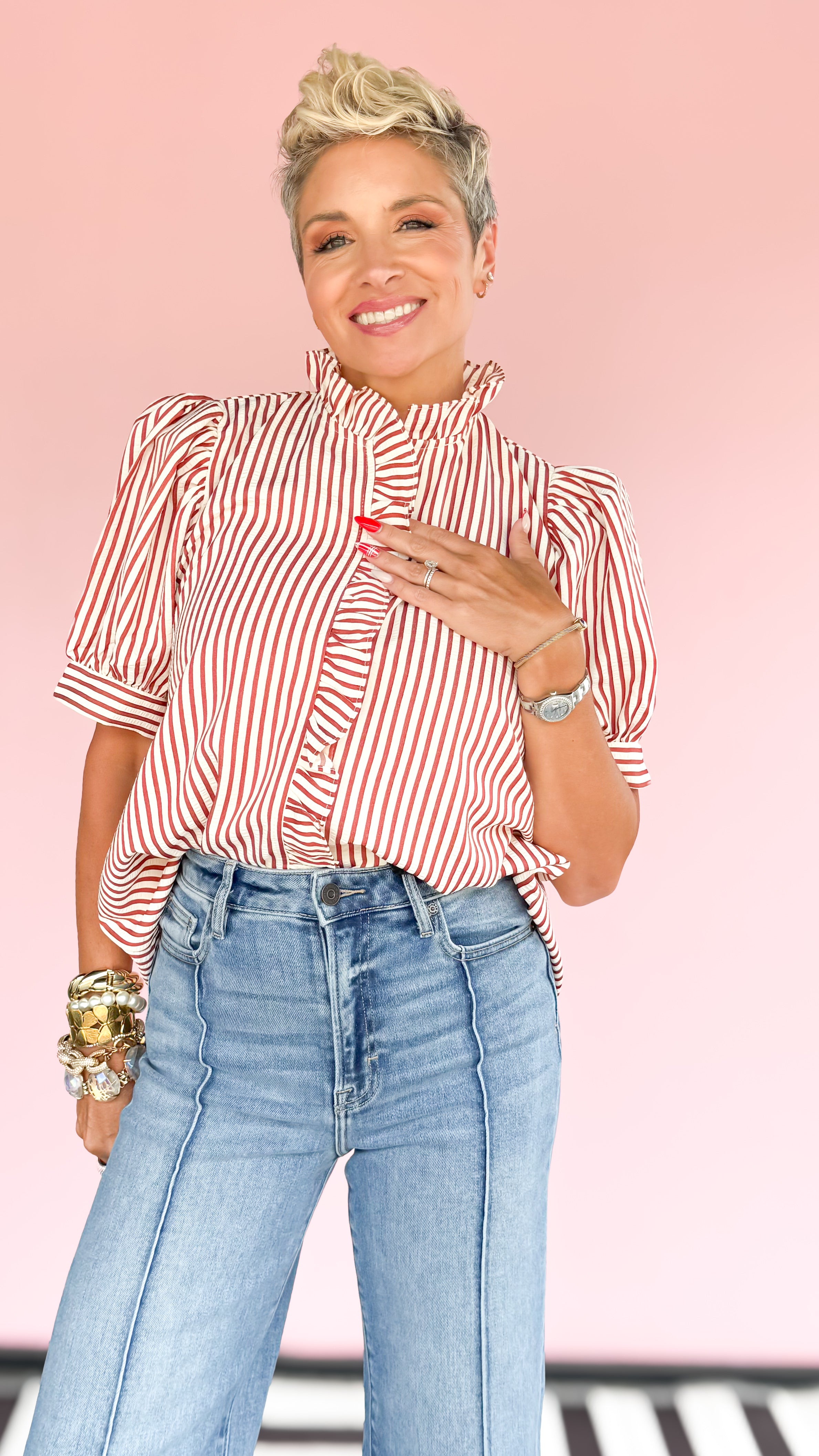 Scout Stripe Top