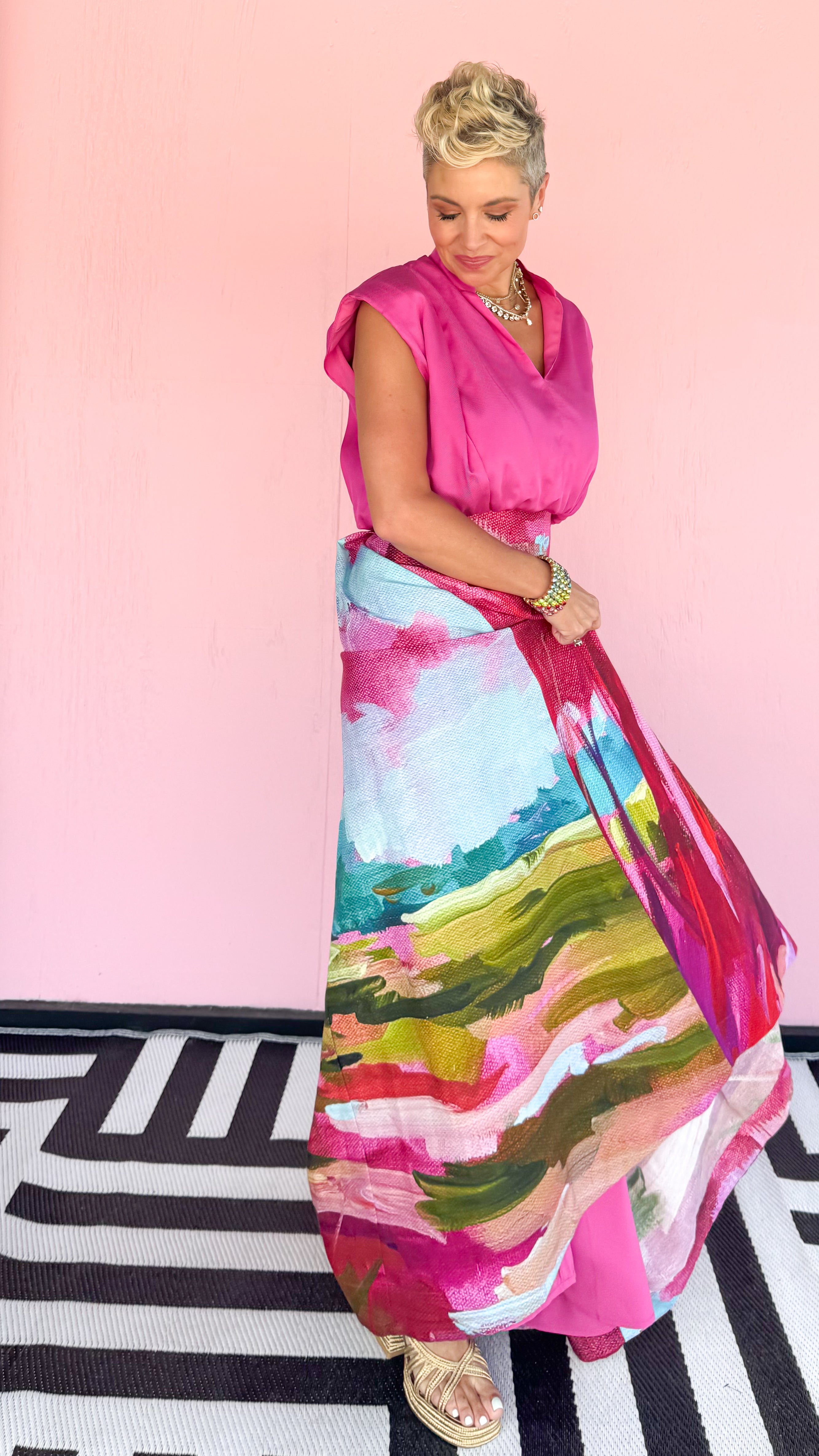 Bellamy Sunset Skirt - The BLVD
