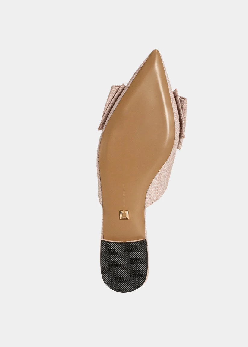 Dorothy Woven Mule/Pink