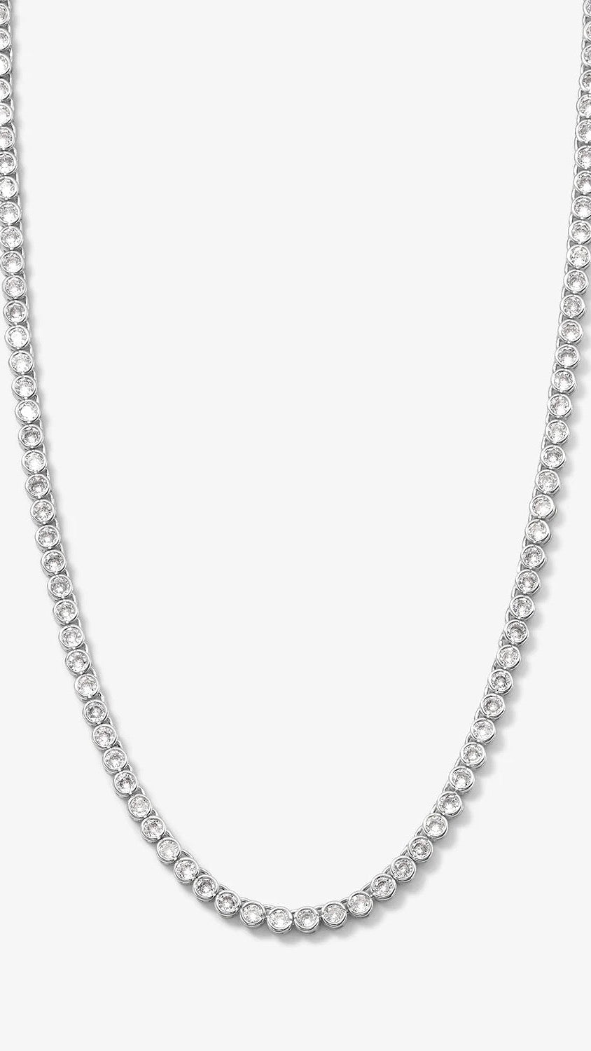 Baroness Tennis Necklace 15"