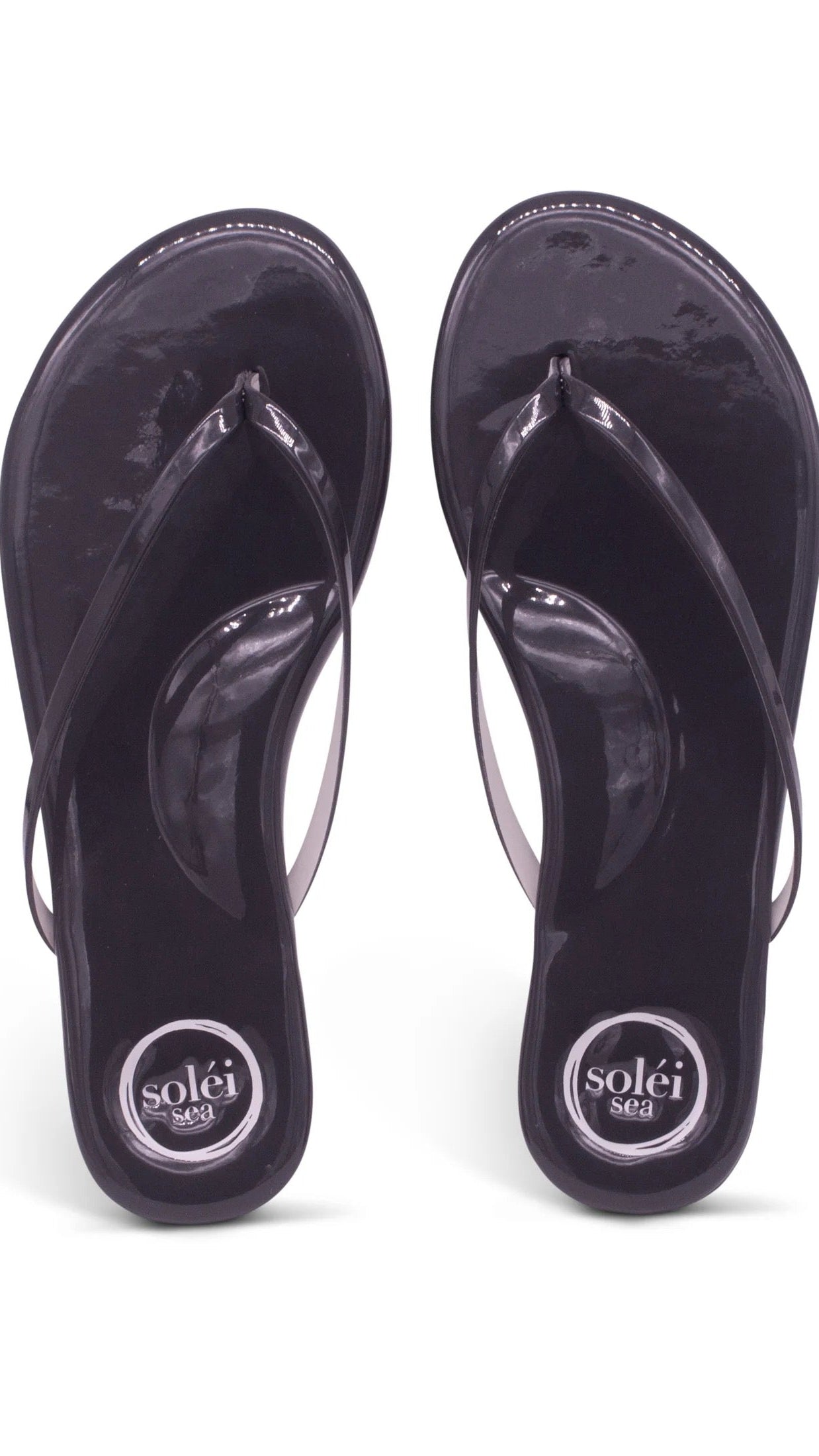 Indie Flip Flop/Navy Patent
