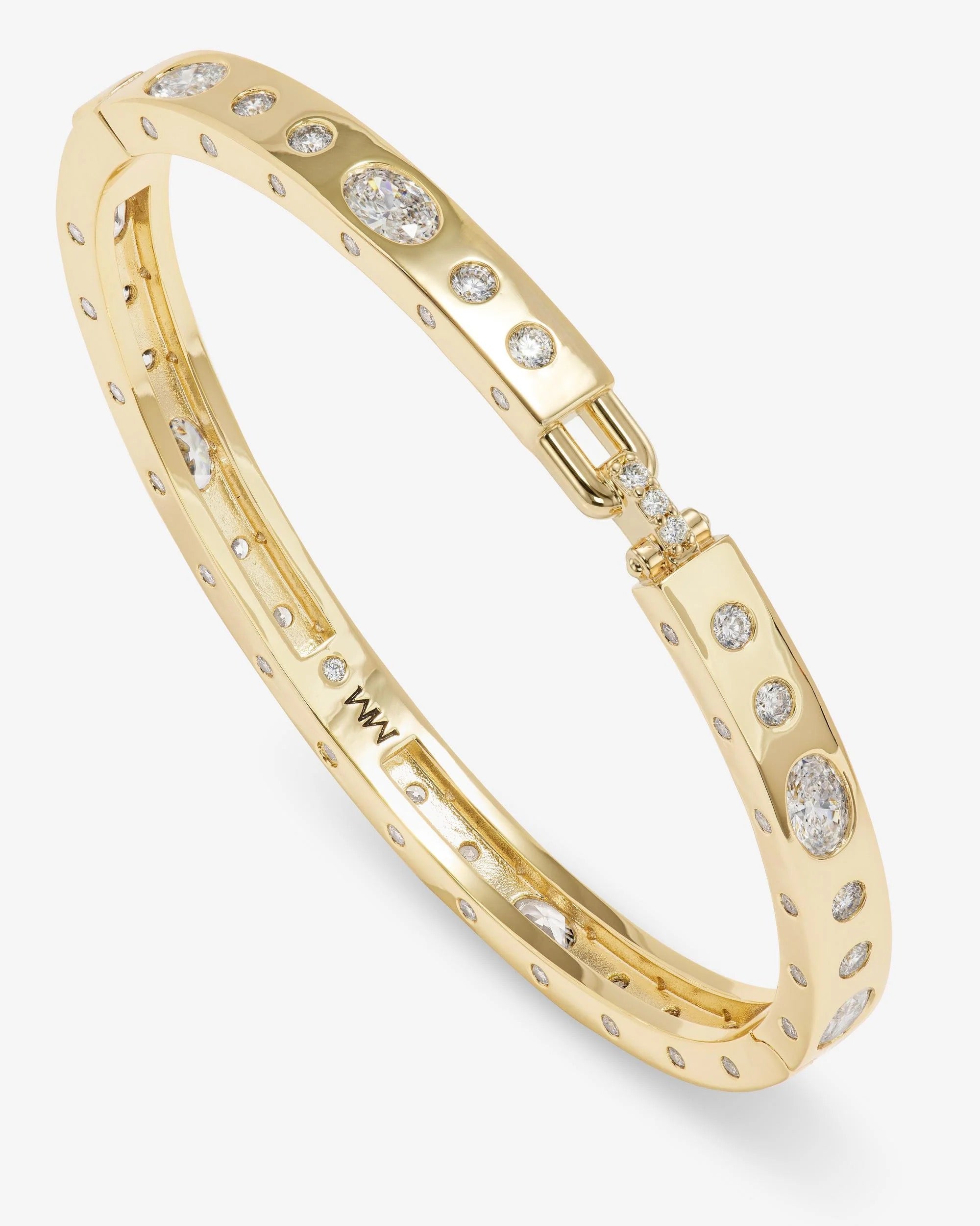 Ashley Sunset Lock Cuff 6mm - The BLVD