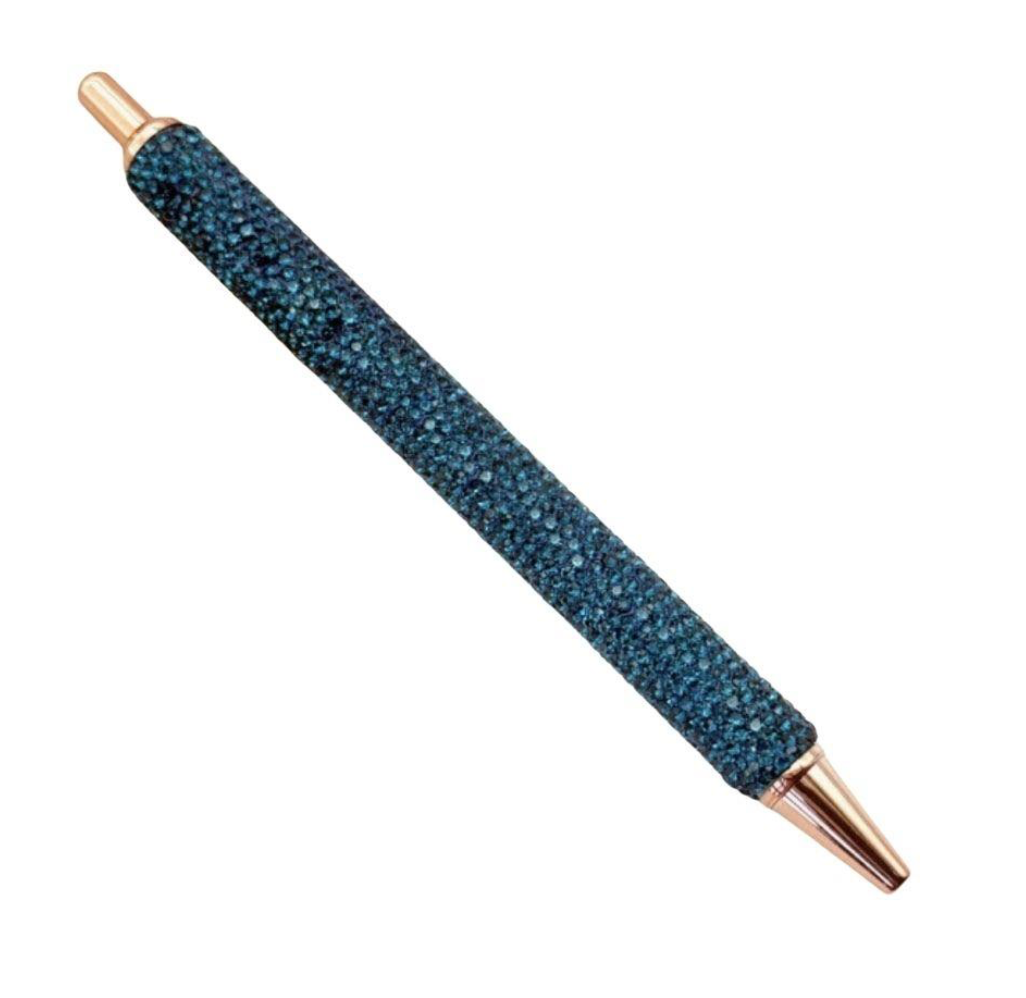 Color Rhinestone Click Pen