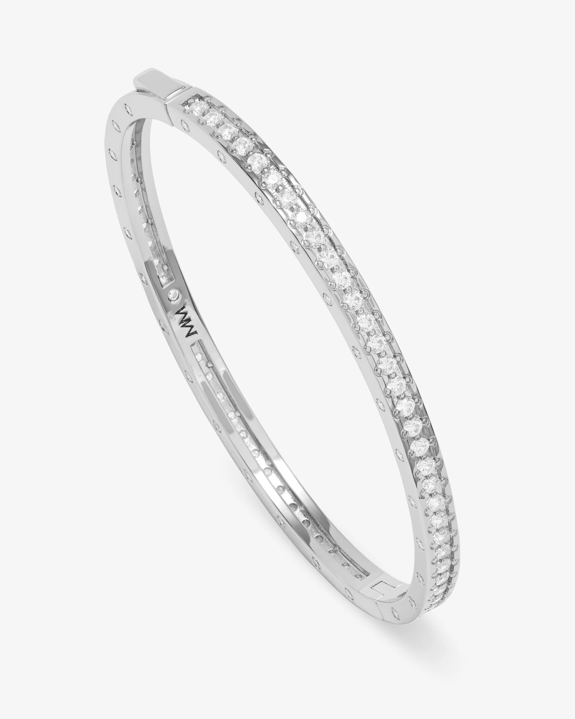 Ashley Pavé Cuff 4mm - The BLVD