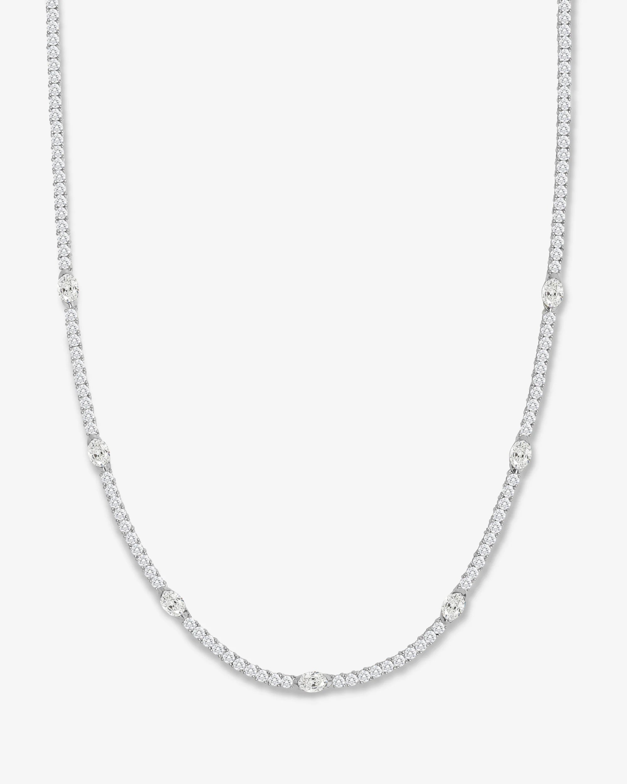 The Maven Tennis Necklace 16" - The BLVD