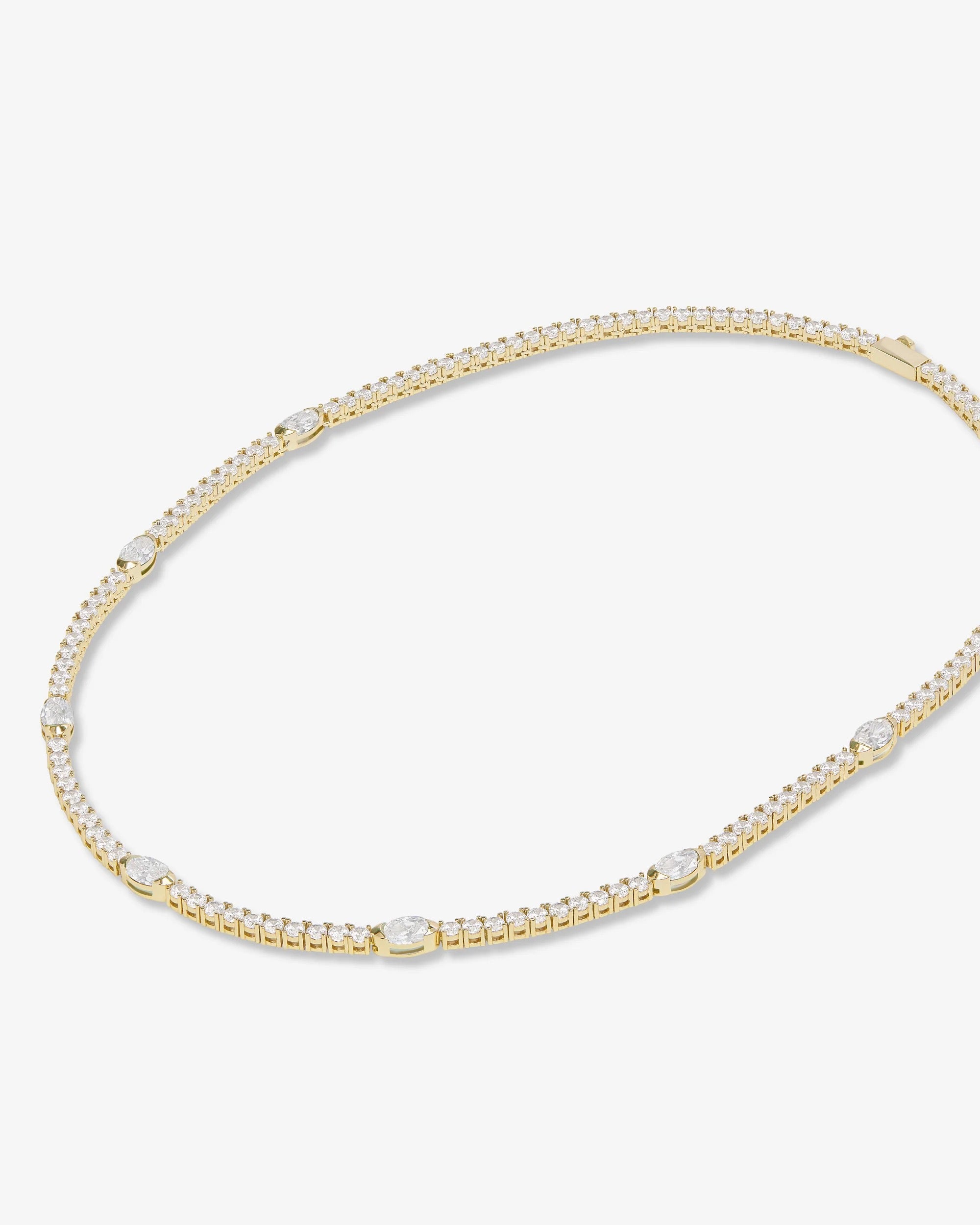 The Maven Tennis Necklace 16" - The BLVD