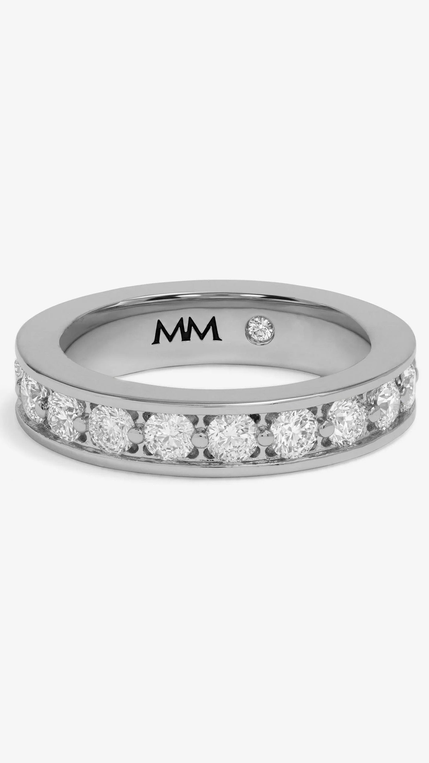 Ashley Infinity ring jewelry detail - styled view - BLVD Boutik
