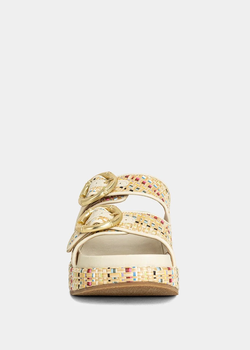 Lori Woven Sandal/Multi - The BLVD