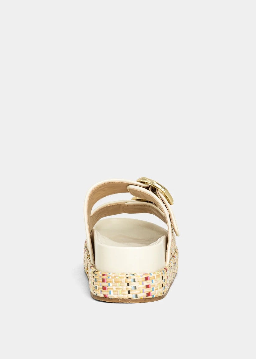 Lori Woven Sandal/Multi - The BLVD