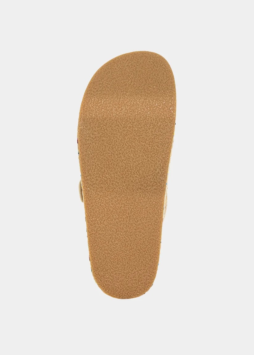 Lori Woven Sandal/Multi - The BLVD