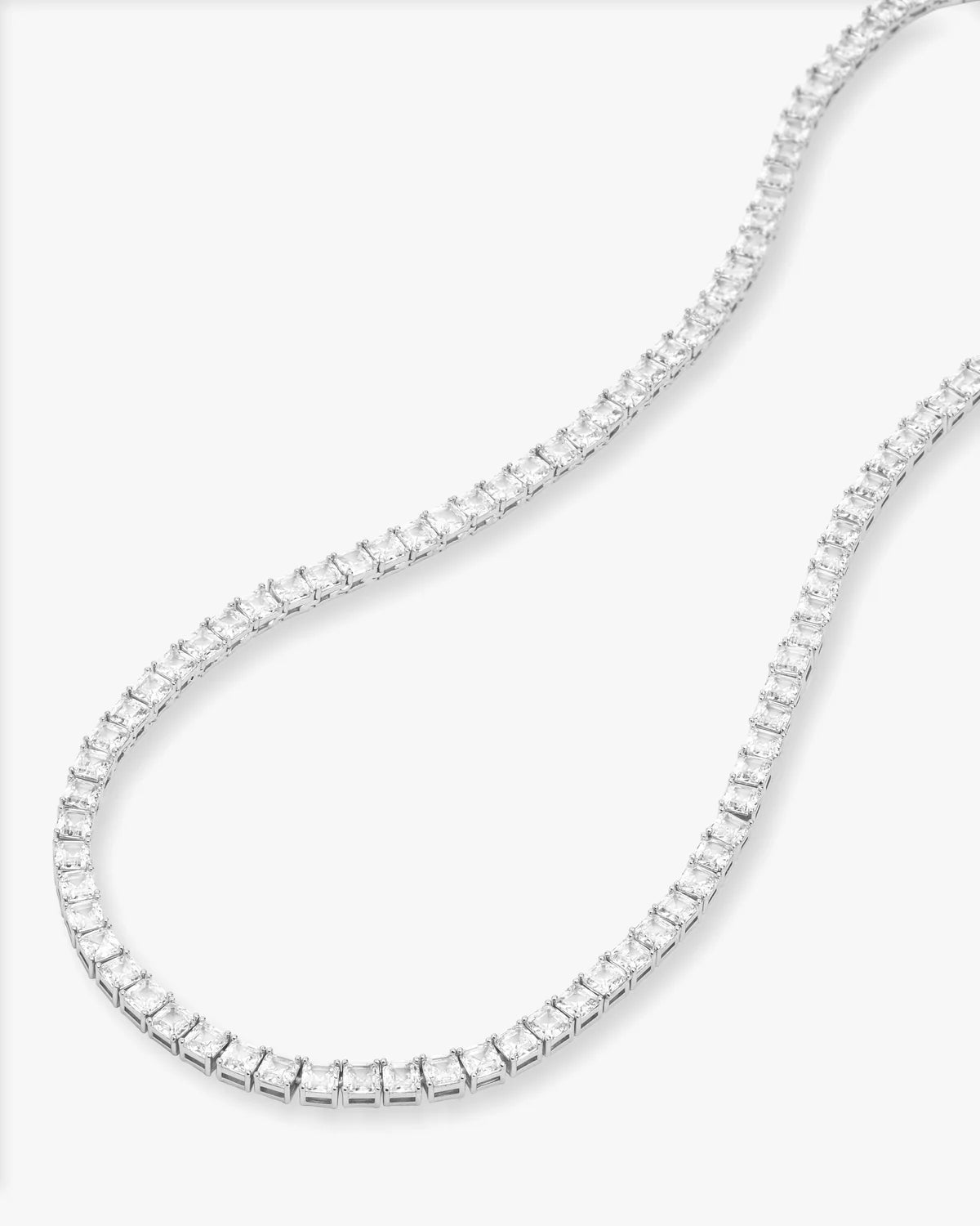 The Queen's Tennis Necklace 16"