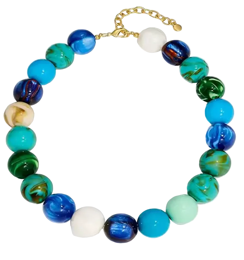 Chunky Multi Ball Necklace