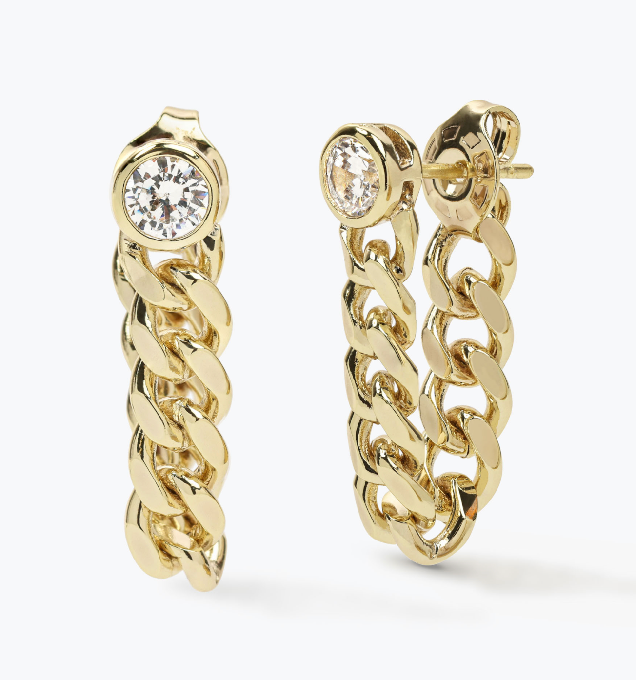 Julian Soft Chain Hoops