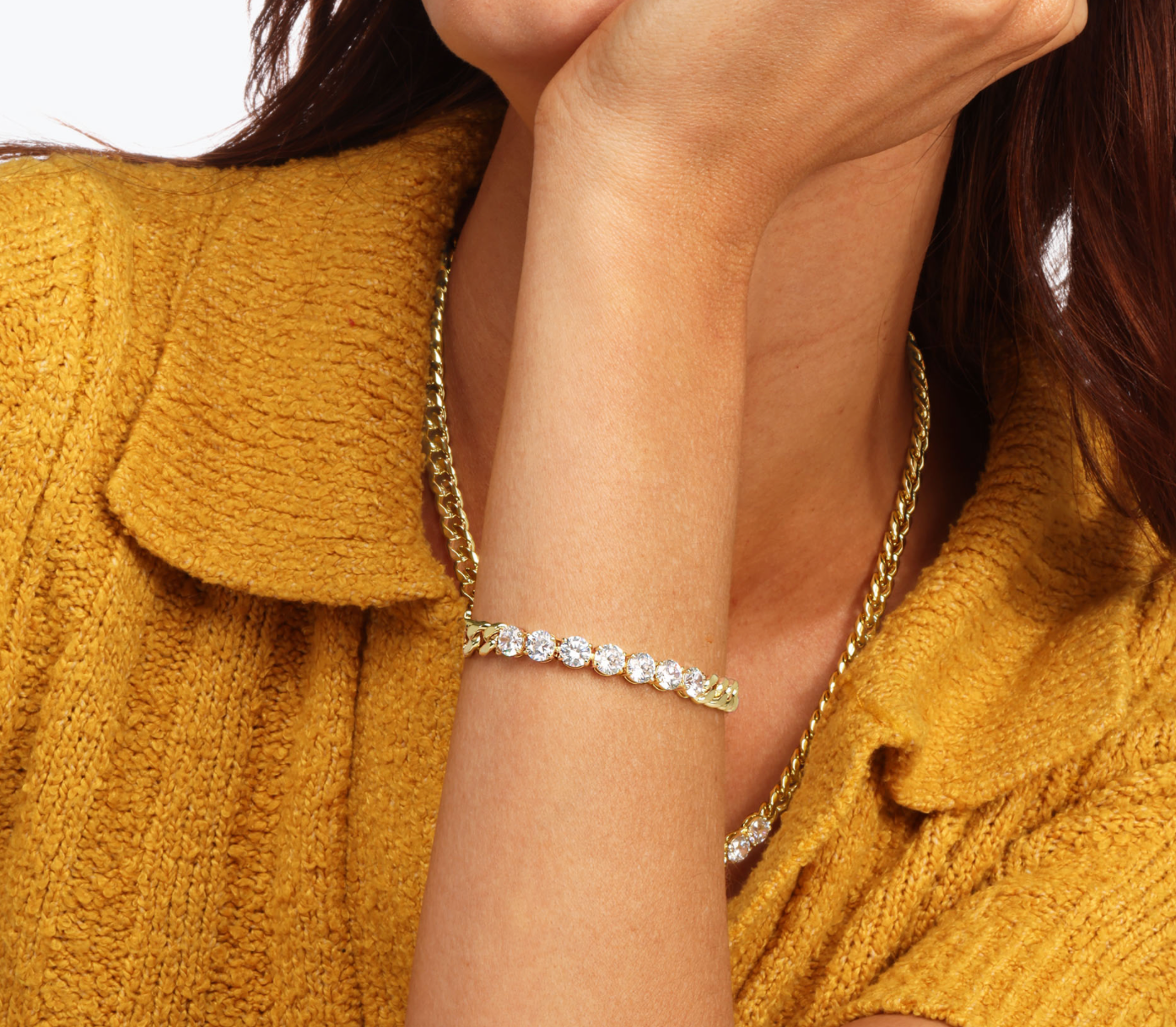 Julian Loves Diamonds Bracelet 6.8mm