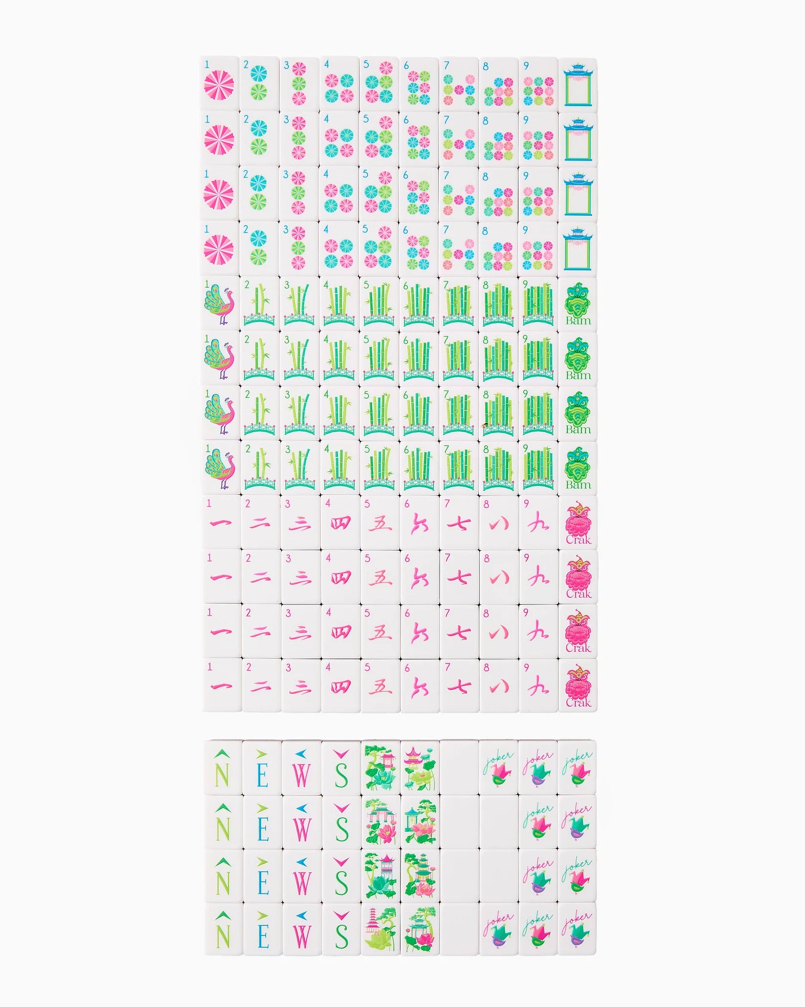Set of colorful planner stickers with various designs on a white background