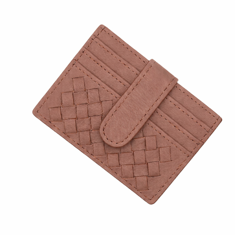 Two-Sided Woven Card Holder